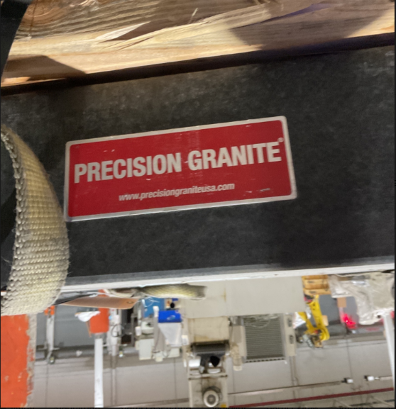 PRECISION GRANITE 45" x 28" x 6" Granite Surface Plate Inspection Bench USED 1
