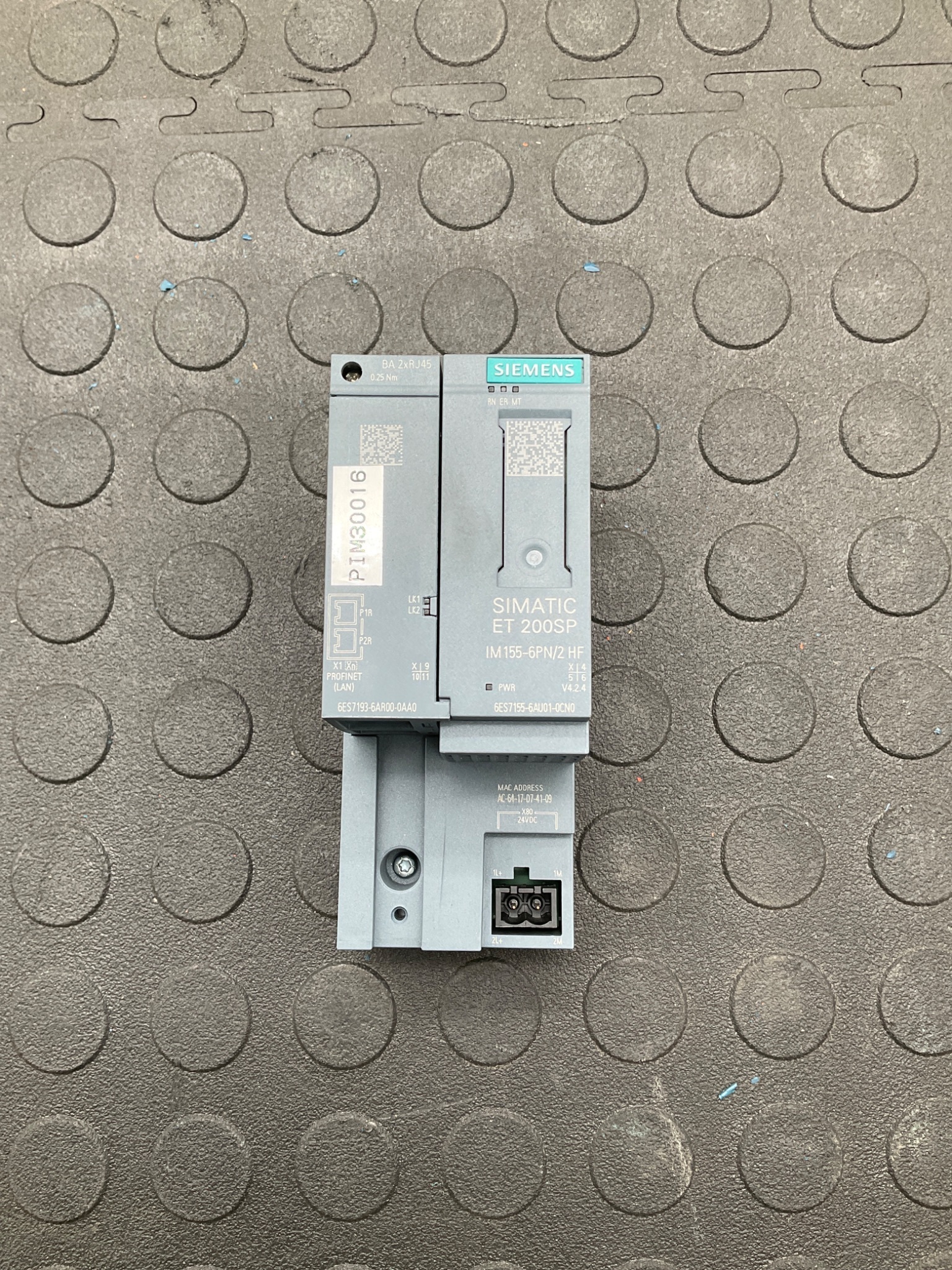 Siemens 6ES7 155-6AU01-0CN0 ET 200SP IM155-6PN Interface Module USED 0