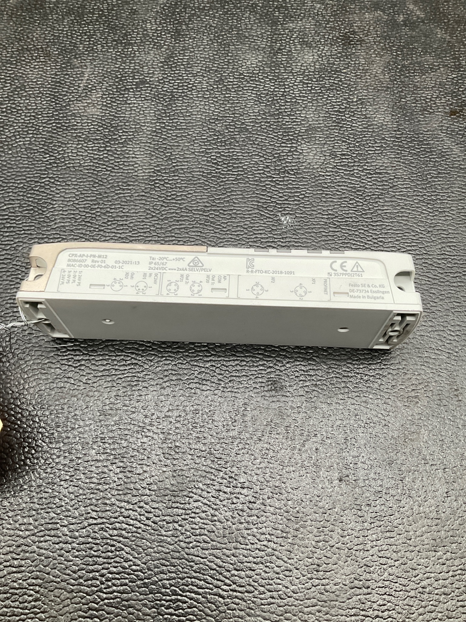 Festo CPX-AP-I-PN-M12 Remote I/O Interface Module USED 2