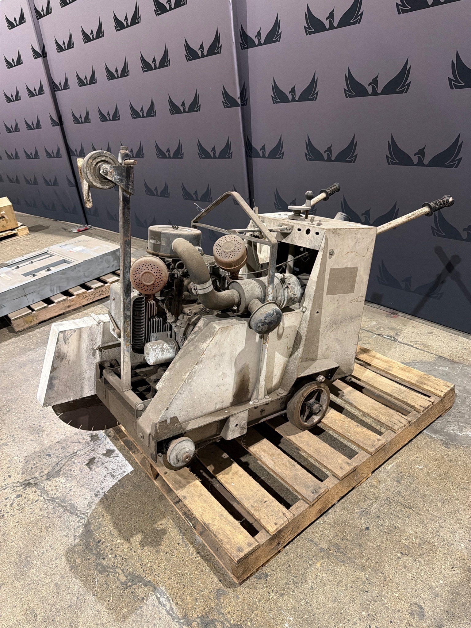 EDCO SS18-KE 18" Concrete/Asphalt Saw USED 1