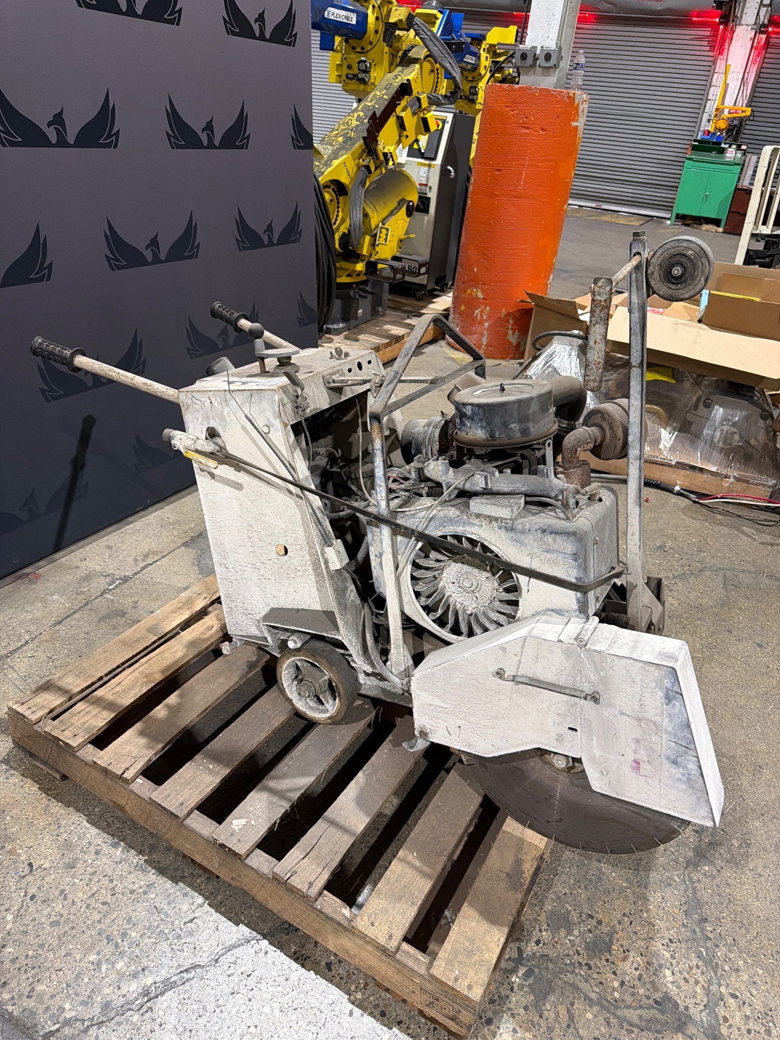 EDCO SS18-KE 18" Concrete/Asphalt Saw USED 2