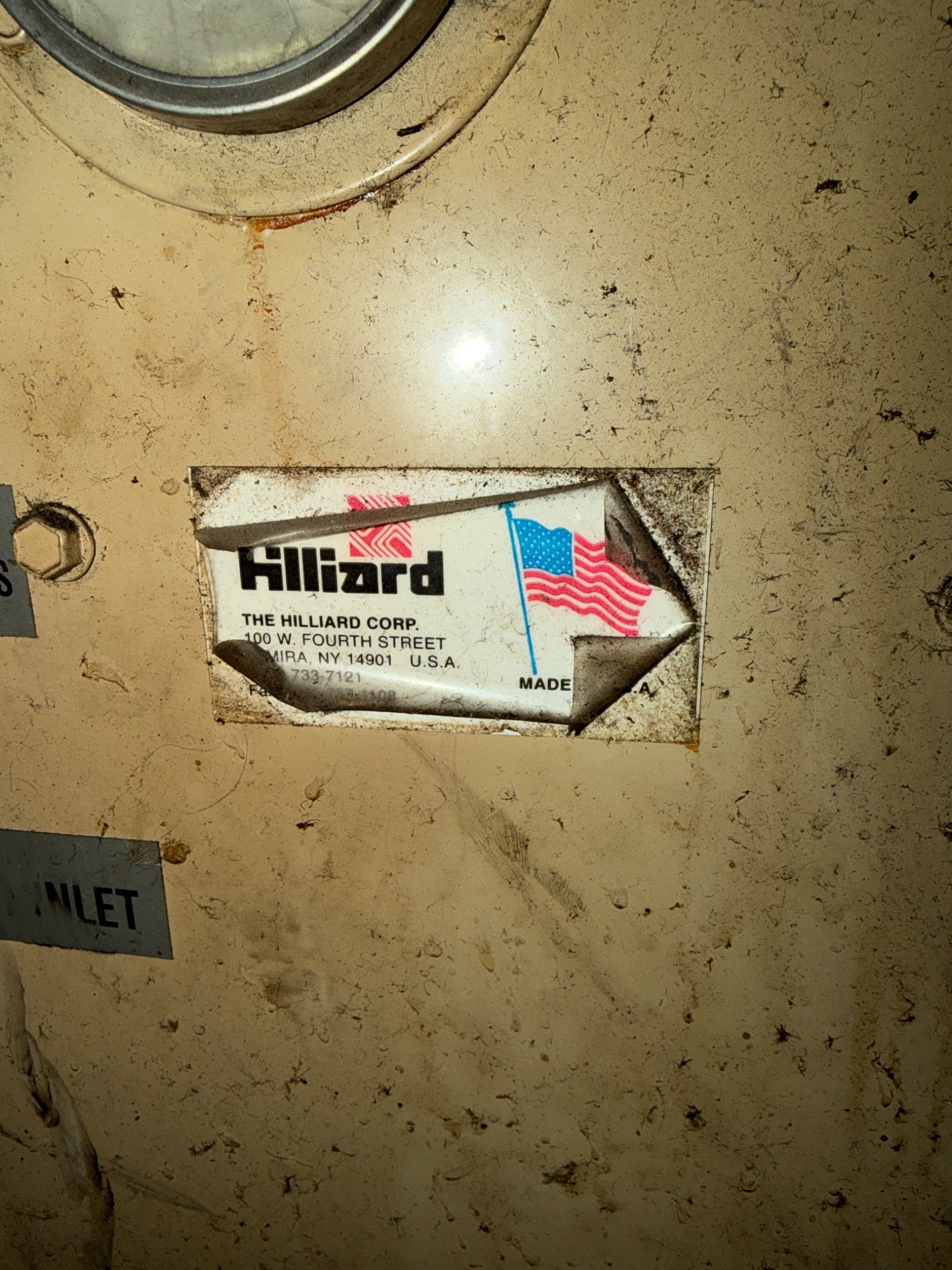 HILLIARD Fluid Reservoir Tank & Pump System USED AS-IS 2