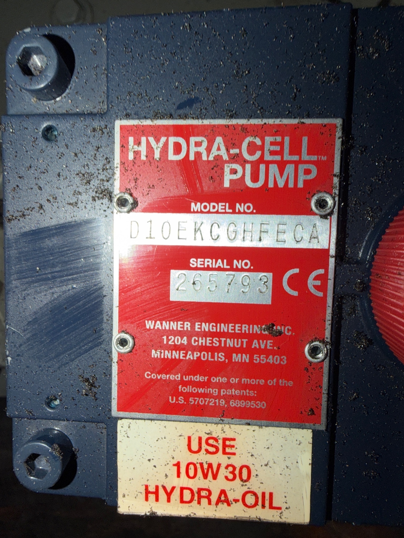 HILLIARD Fluid Reservoir Tank & Pump System USED AS-IS 4