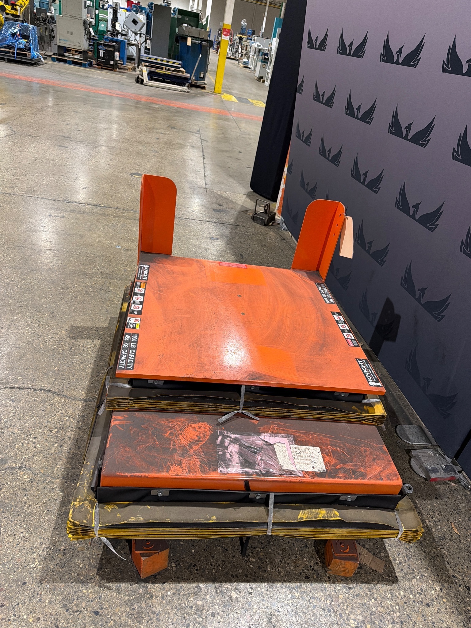 KNIGHT GLOBAL LT4860 1000lbs Lift Table USED 1