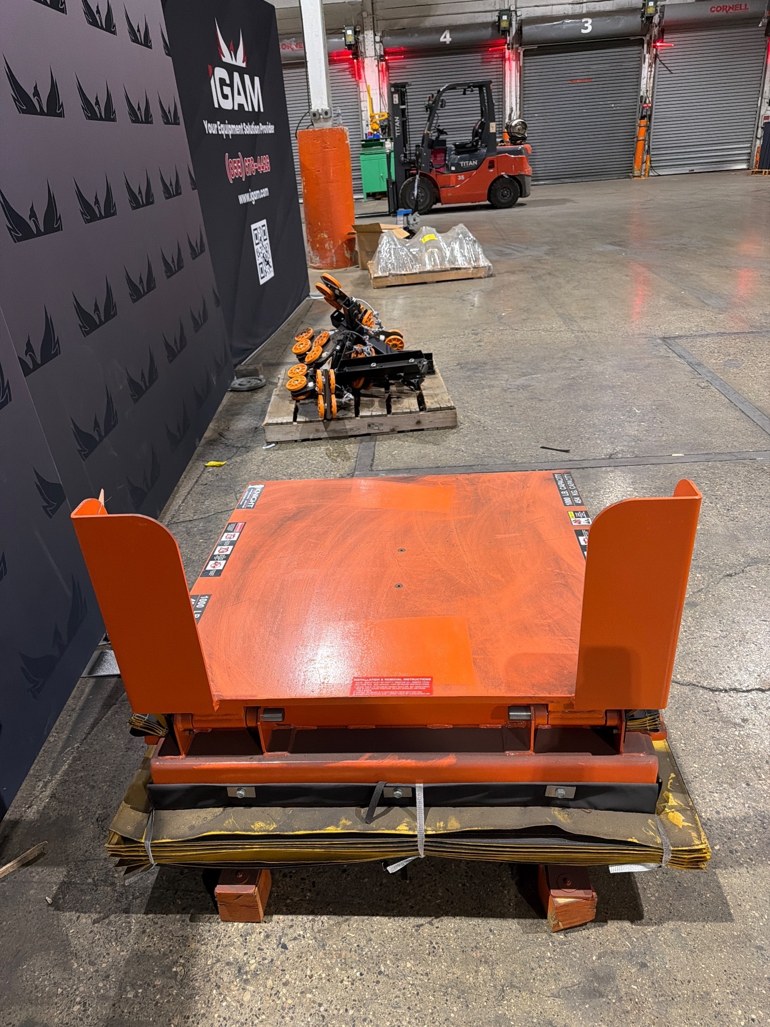 KNIGHT GLOBAL LT4860 1000lbs Lift Table USED 2