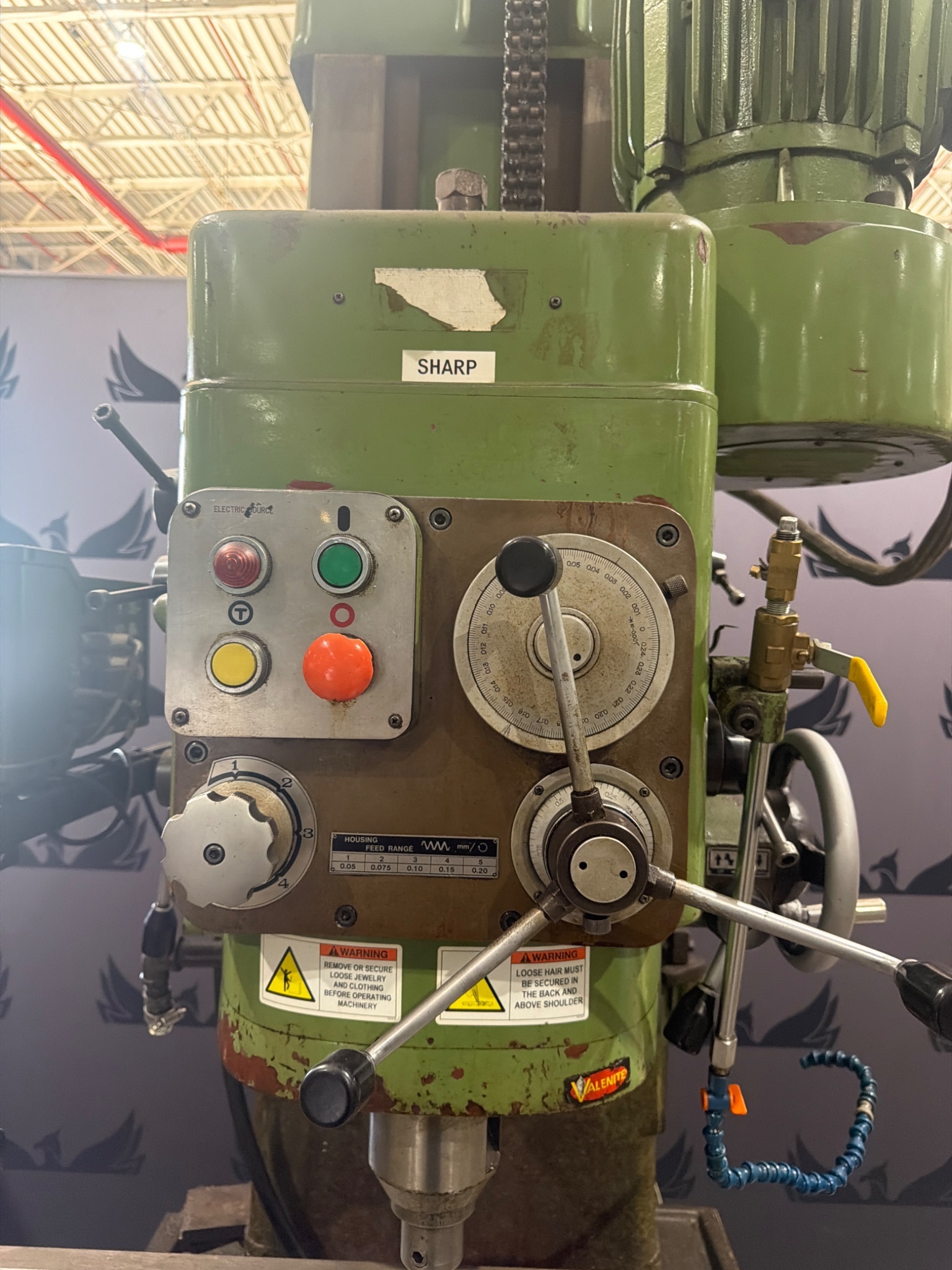 Sharp KMA-1 Vertical Milling Machine with DRO USED 1
