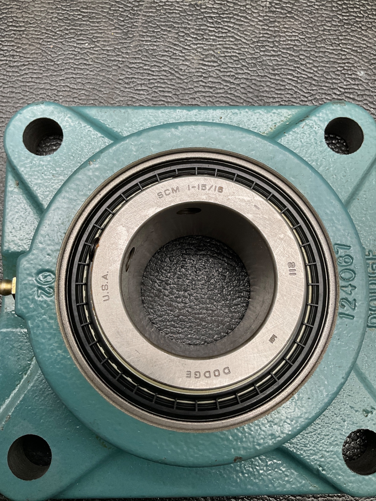 DODGE F4BSCM115 Flange-Mount Ball Bearing Unit 1-15/16" Bore Cast Iron NEW 3