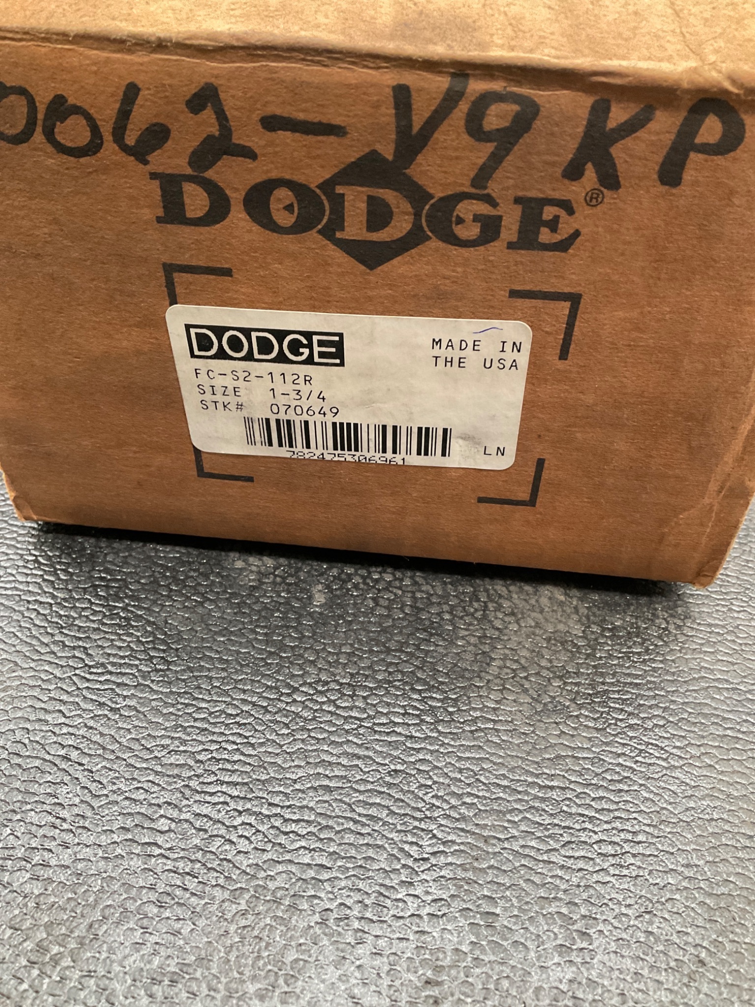 DODGE FC-S2-112R Piloted Flange Roller Bearing 1-3/4" Bore Cast Iron NEW 1