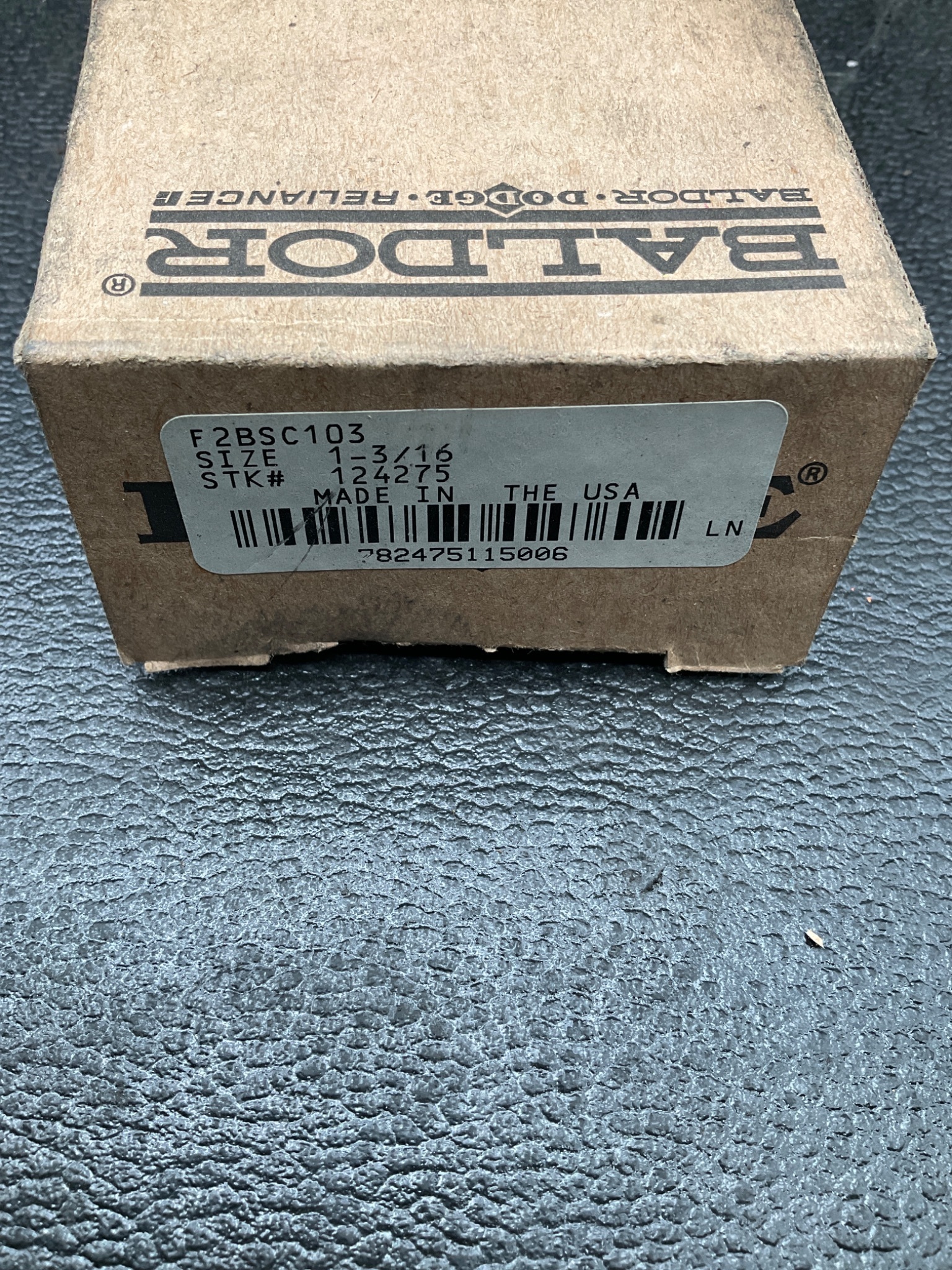 DODGE F2BSC103 2-Bolt Flange-Mount Ball Bearing Unit 1-3/16" Bore NEW 2