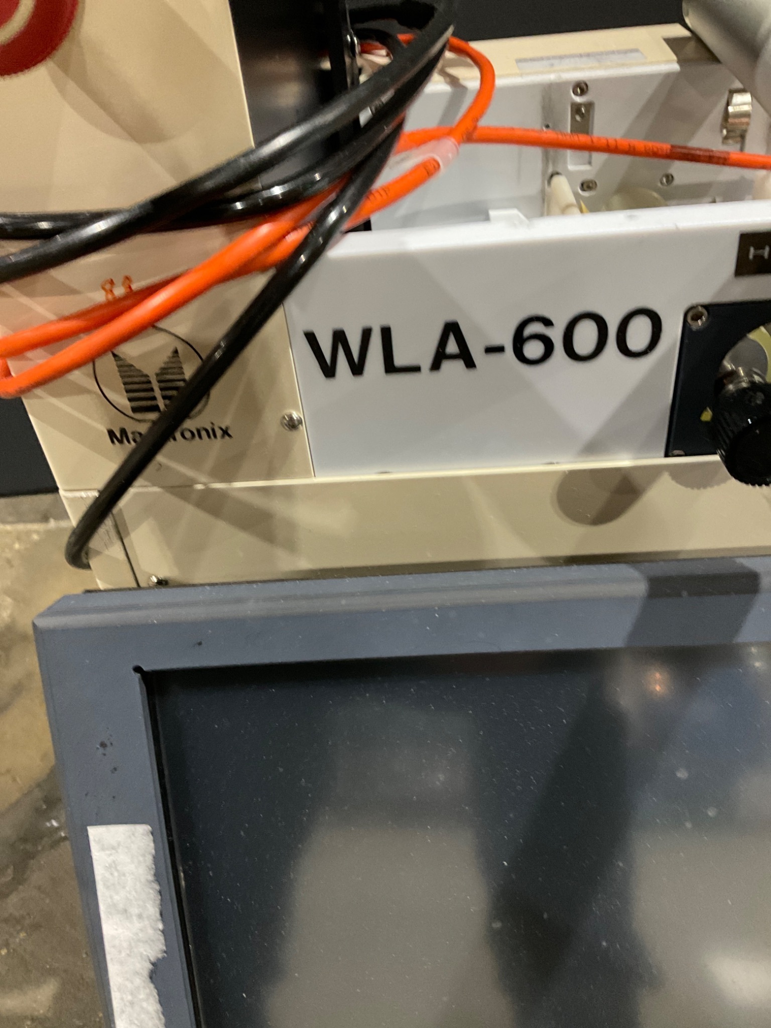 MACTRONIX WLA-600 WAFER SCRIBE READER SYSTEM USED 2