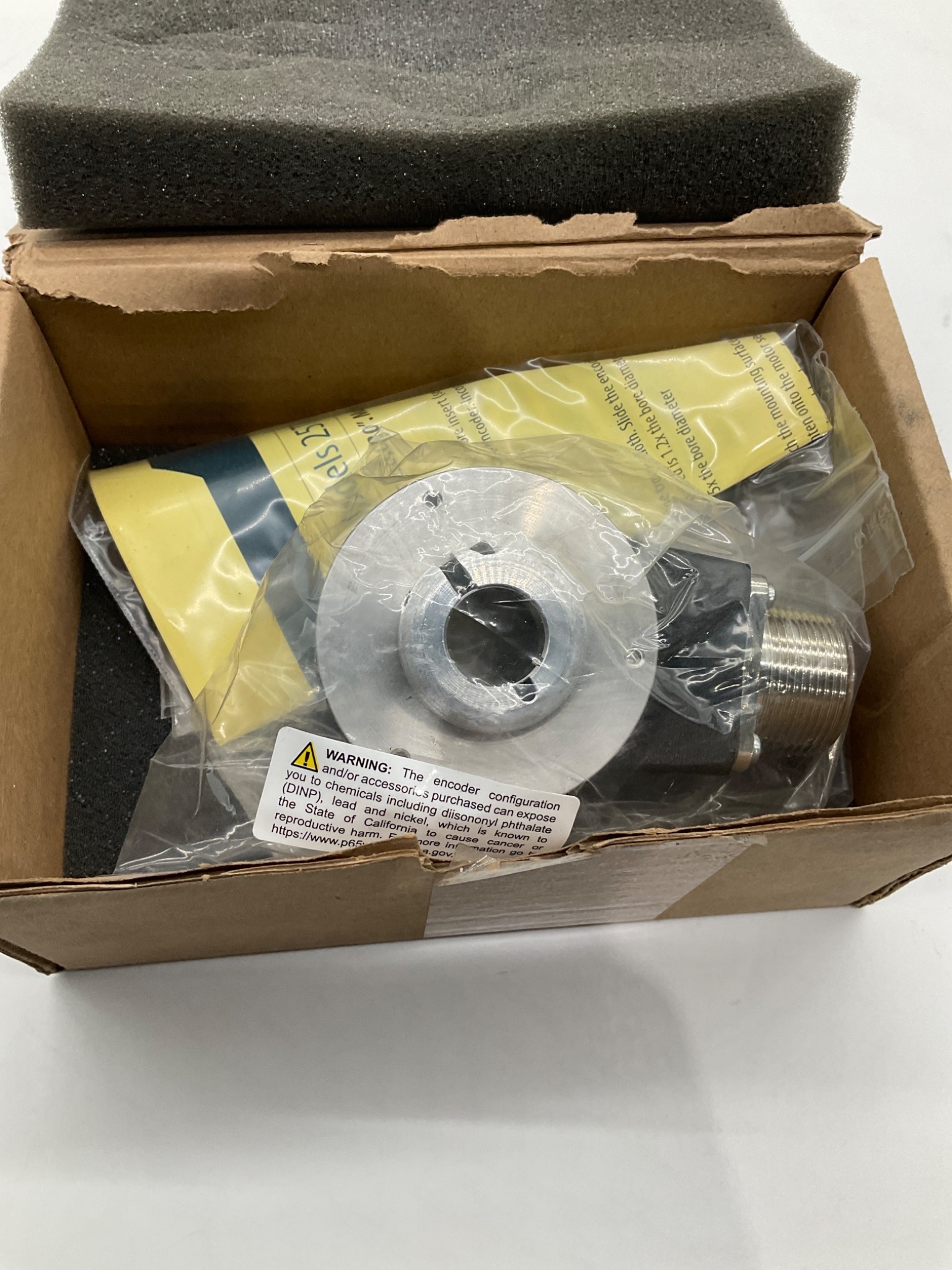 ENCODER PRODUCTS 58TF-11SG-X1924B4HV-S-MX-T6S3 Incremental Thru-Bore Encoder NEW 2