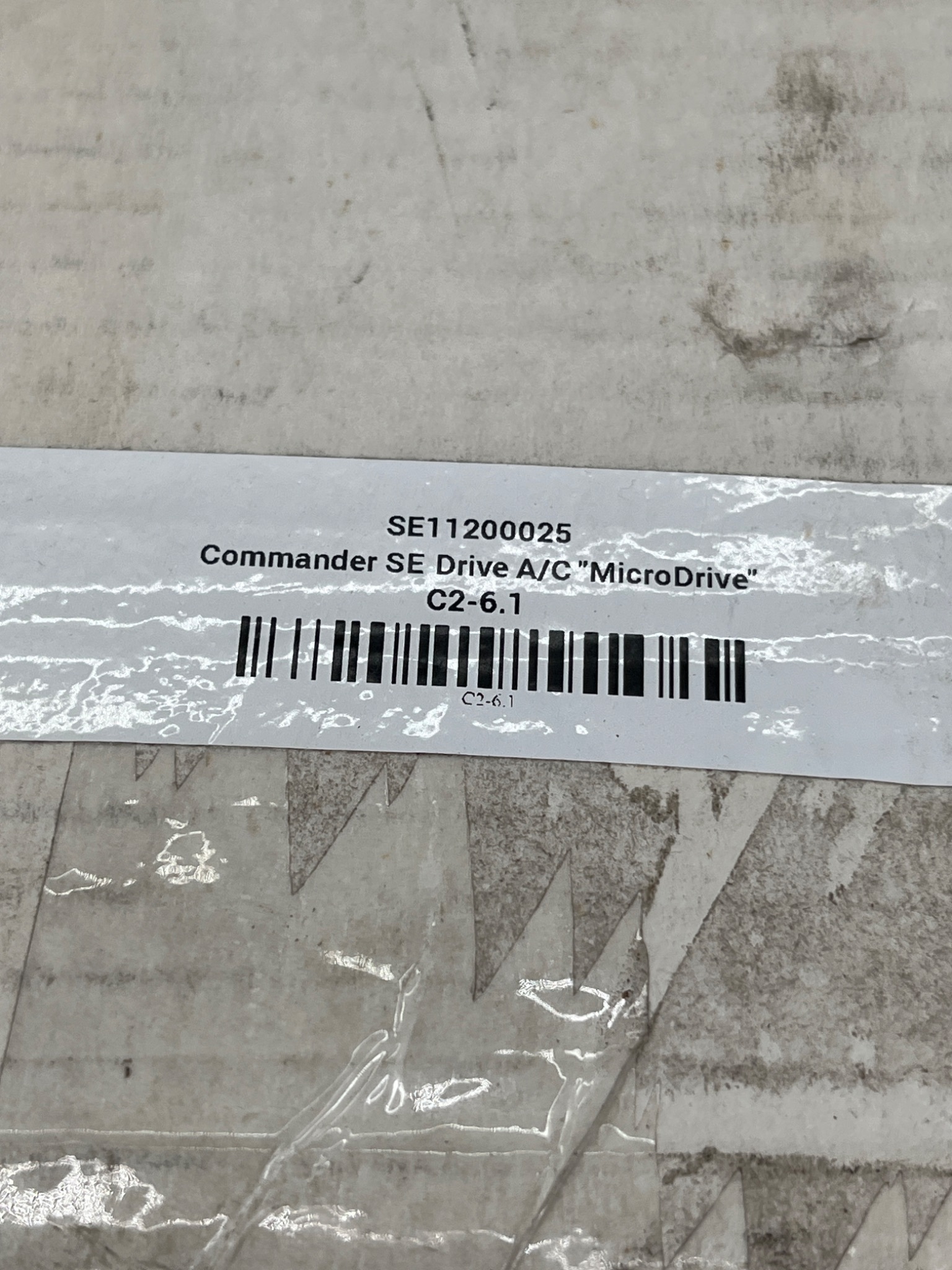 CONTROL TECHNIQUES SE11200025 Commander SE A/C MicroDrive 0.25kW Variable Speed Drive NEW 5