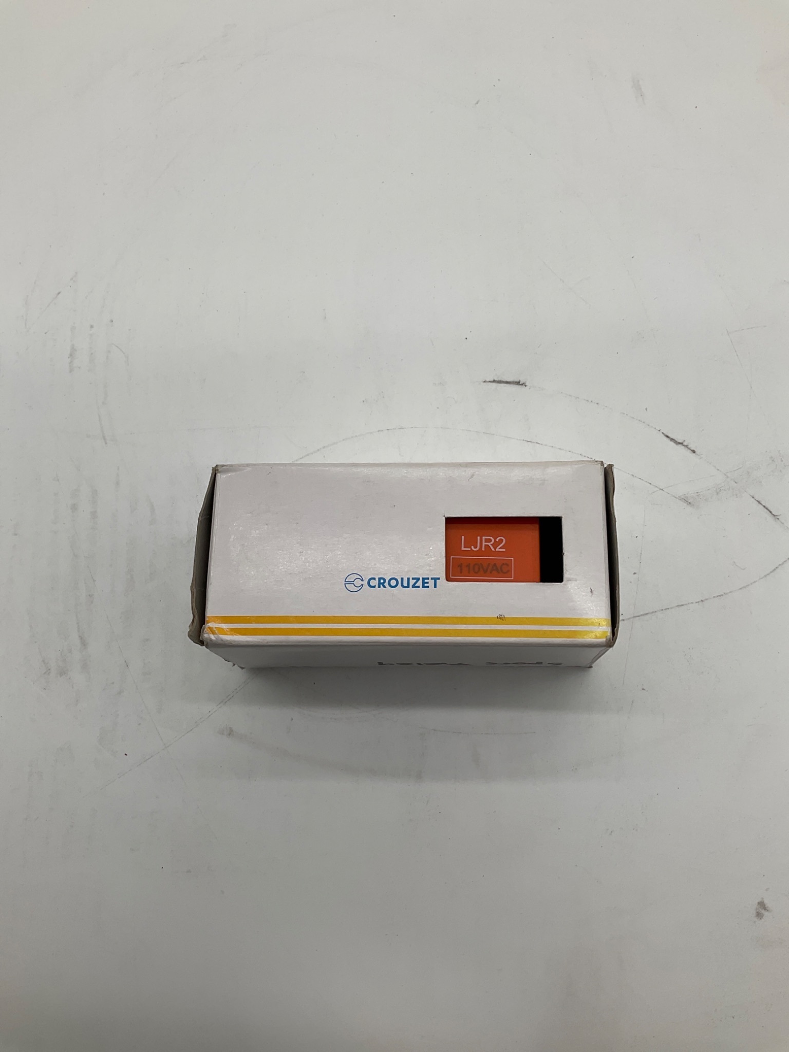 CROUZET LJR2 Alternating Relay 110VAC DPDT 11-Pin Plug-In Relay NEW 0