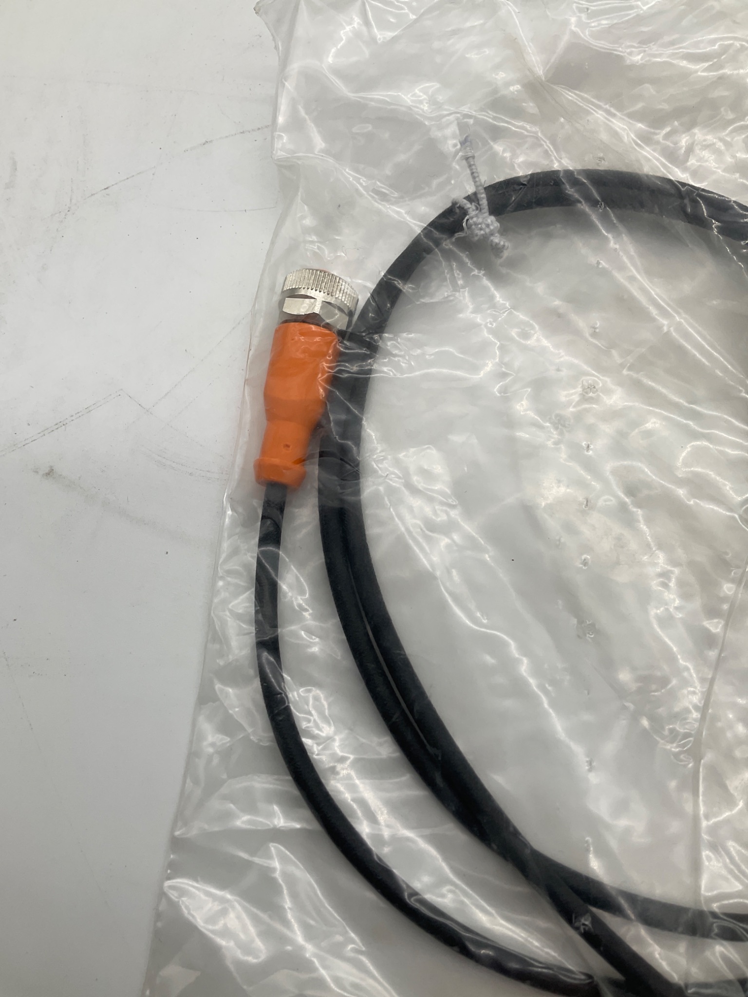 IFM EVC471 M12 Female 5-Pin 1M PUR Connection Cable Flying Leads NEW 2