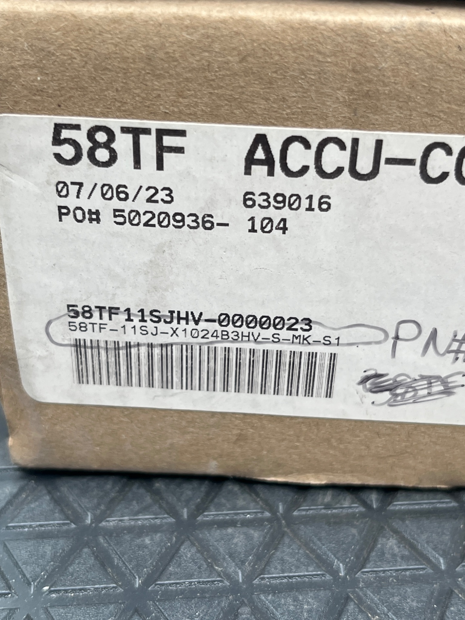 ENCODER PRODUCTS 58TF-11SJ-X1024B3HV-S-MK-S1 Incremental Thru-Bore Encoder NEW 5