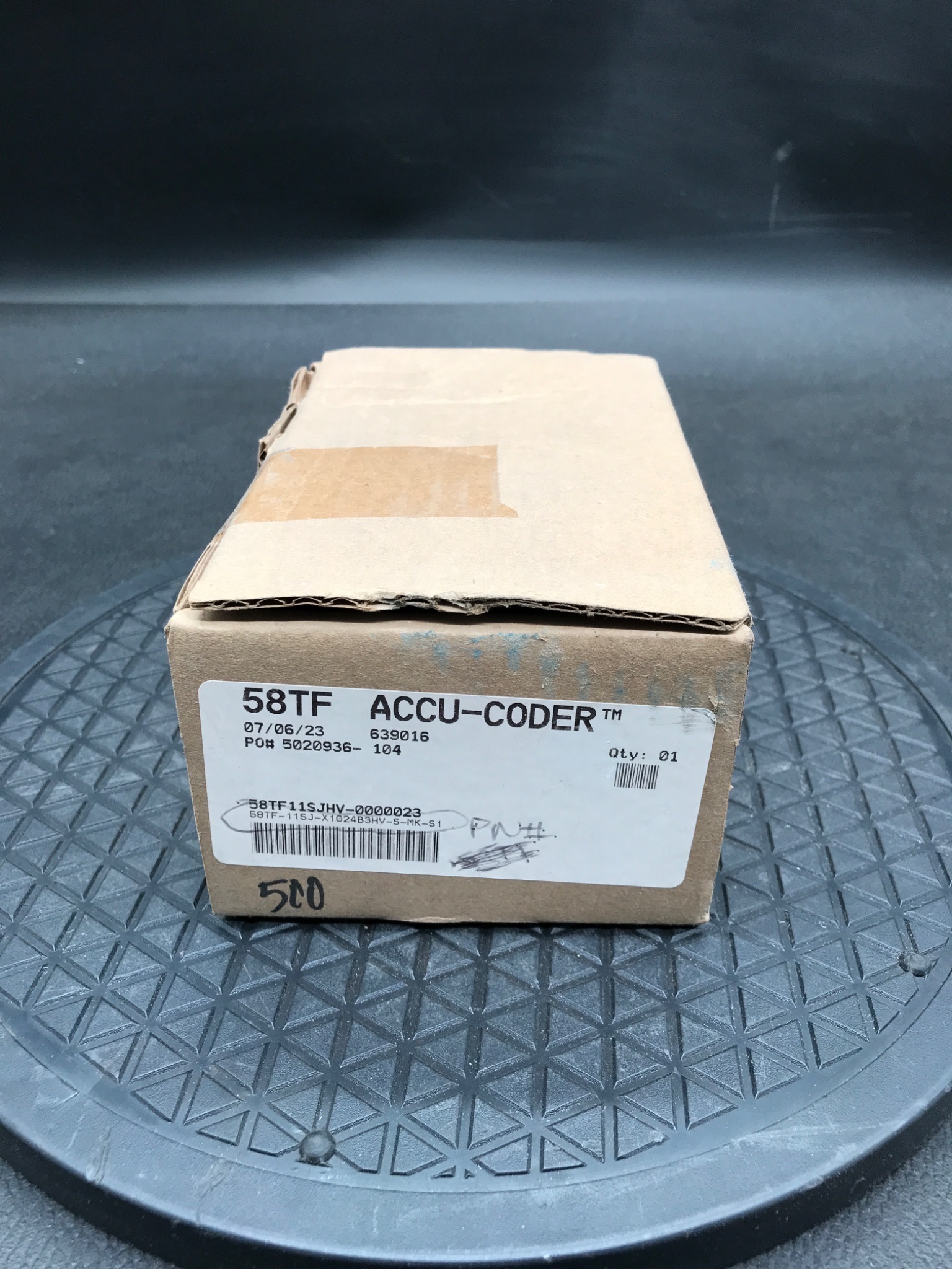 ENCODER PRODUCTS 58TF-11SJ-X1024B3HV-S-MK-S1 Incremental Thru-Bore Encoder NEW 0