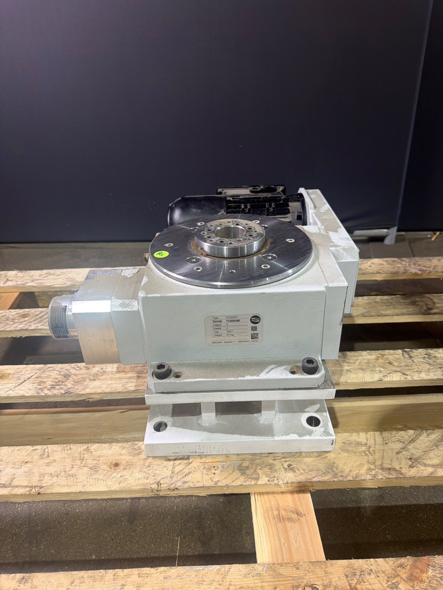 Weiss TC0220T 4 Station Rotary Indexing Table USED 0