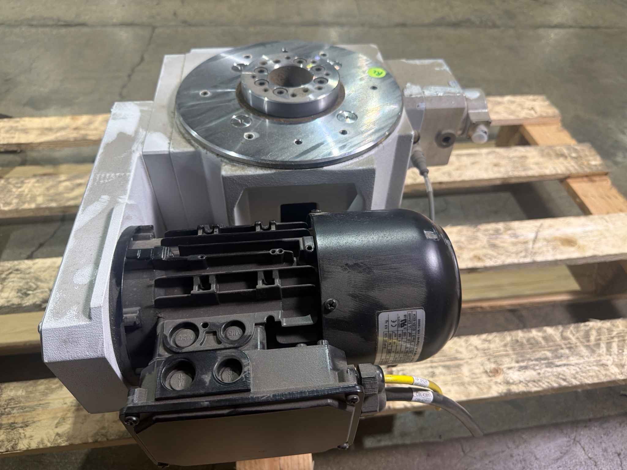 Weiss TC0220T 4 Station Rotary Indexing Table USED 3