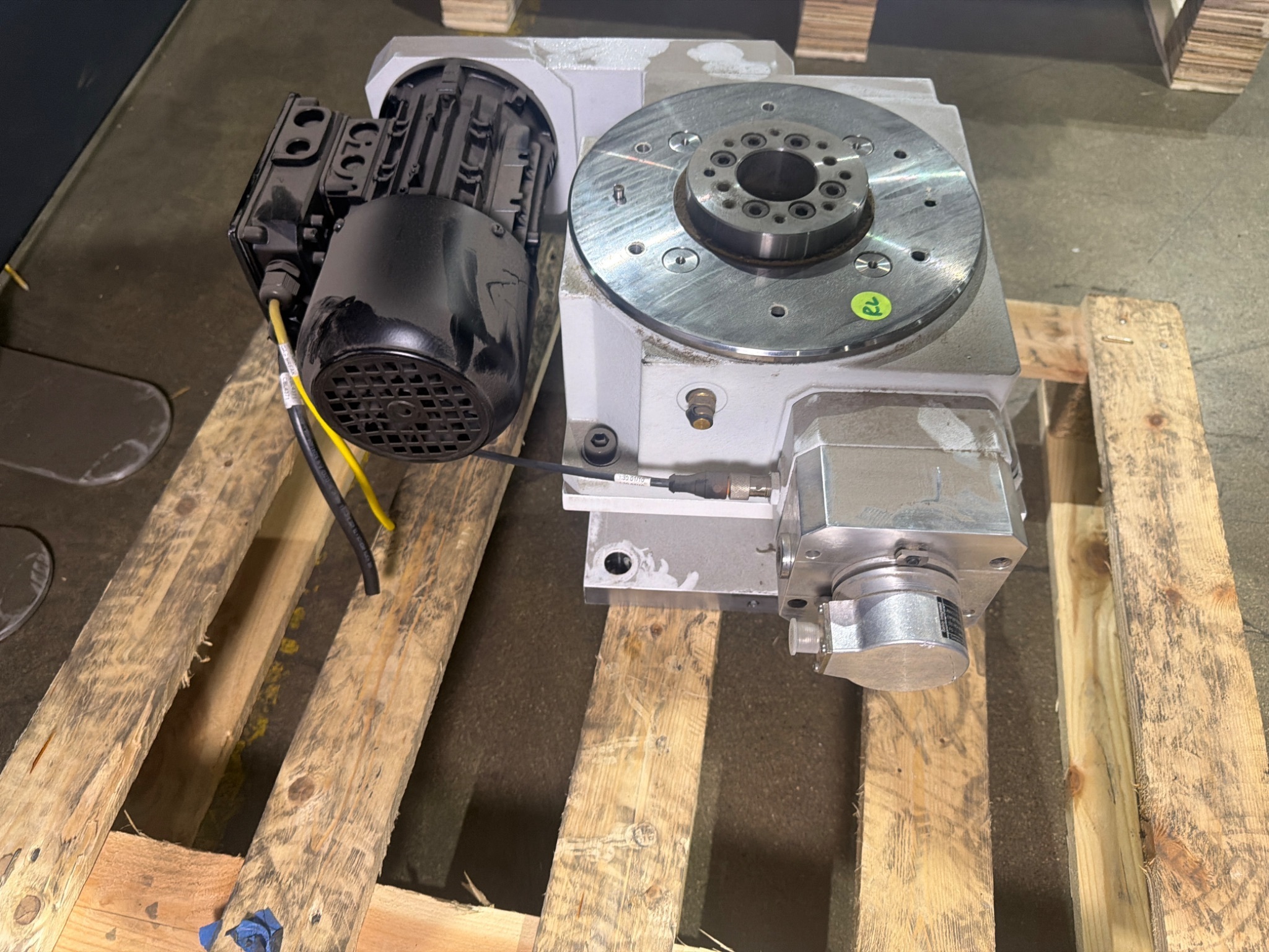 Weiss TC0220T 4 Station Rotary Indexing Table USED 1