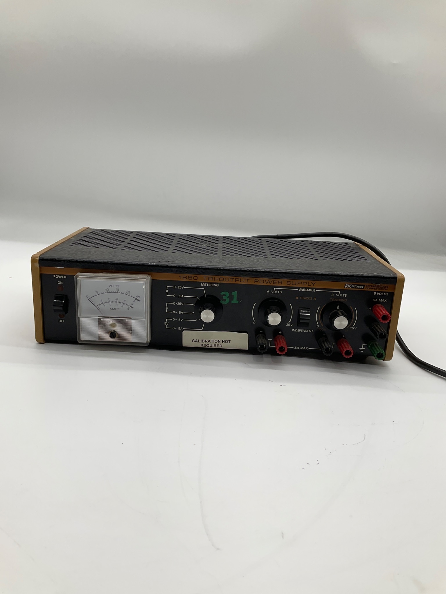 BK Precision 1650 Tri-Output DC Power Supply USED 0
