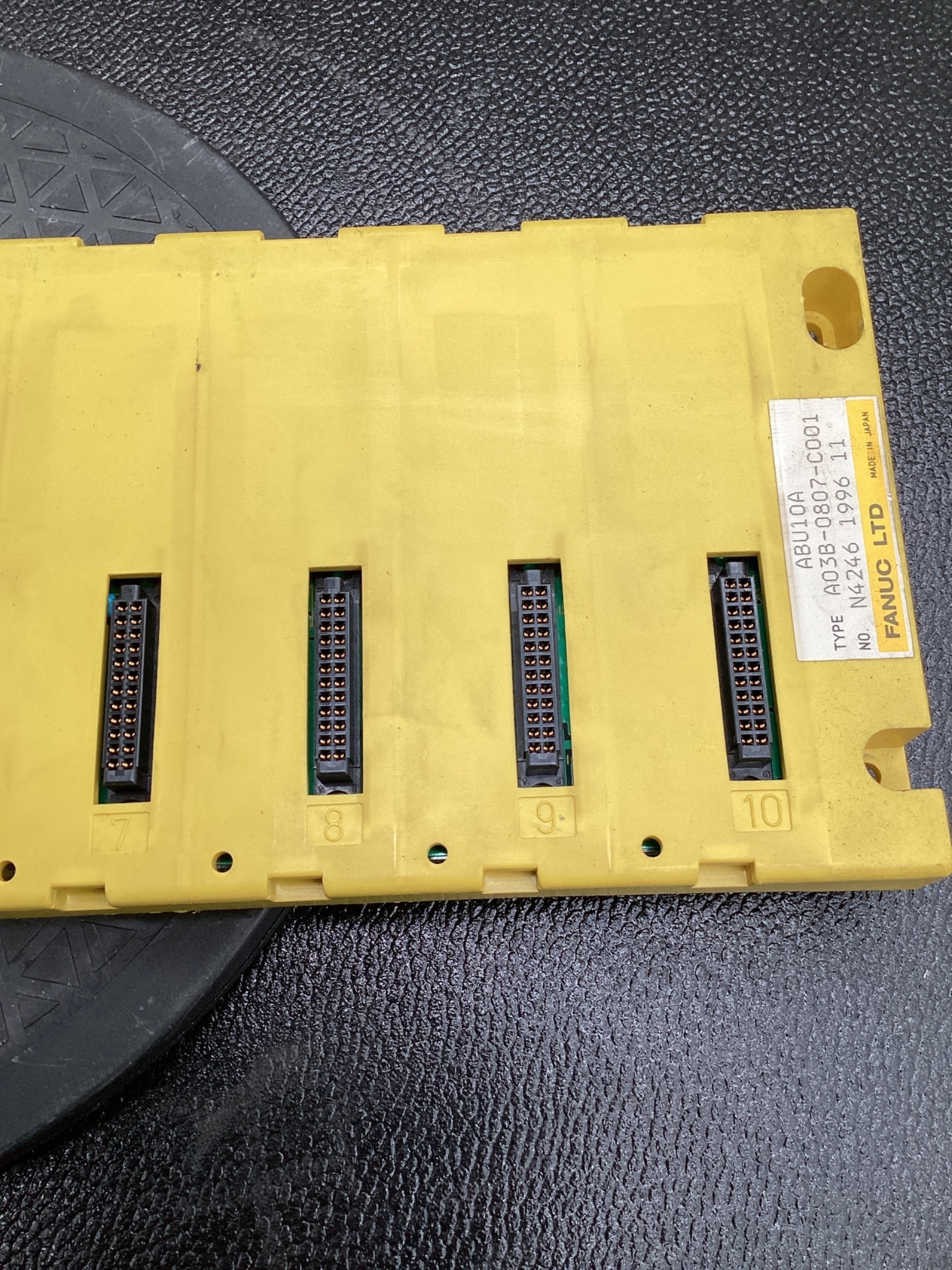 Fanuc A03B-0807-C001 I/O Base Unit ABU10A USED 3
