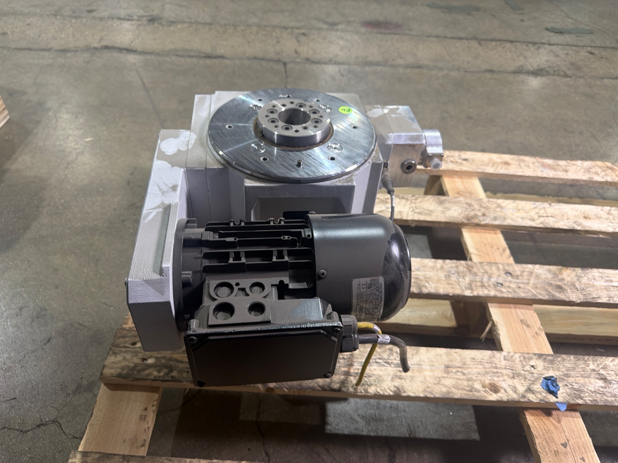Weiss TC0220T 4 Station Rotary Indexing Table USED 3