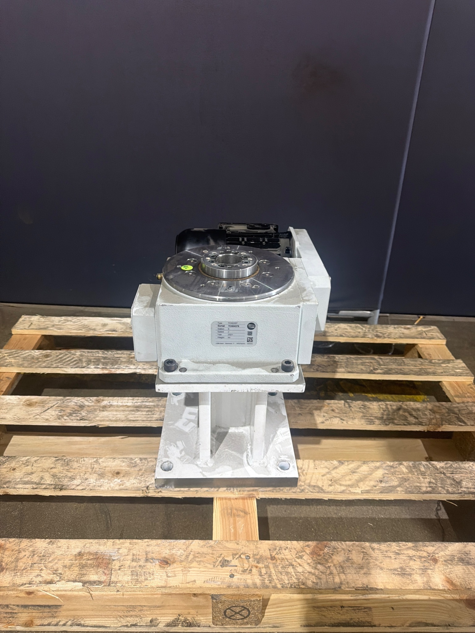 Weiss TC0220T 8 Station Rotary Indexing Table USED 0