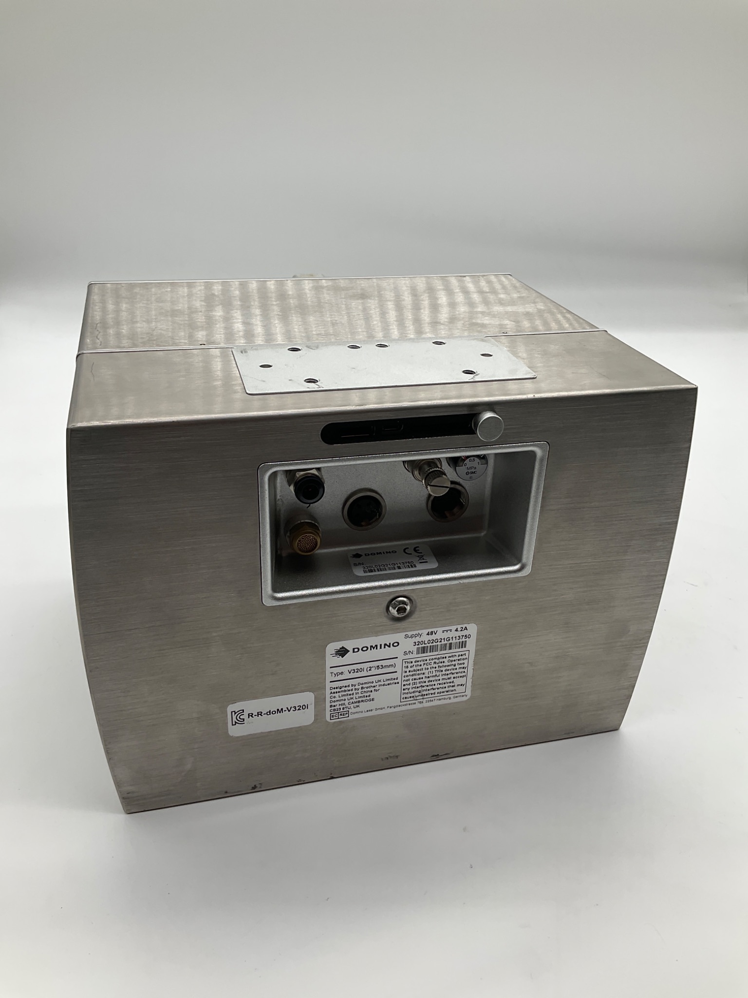 DOMINO V320i Inkjet Printhead 2" (53mm) USED 1