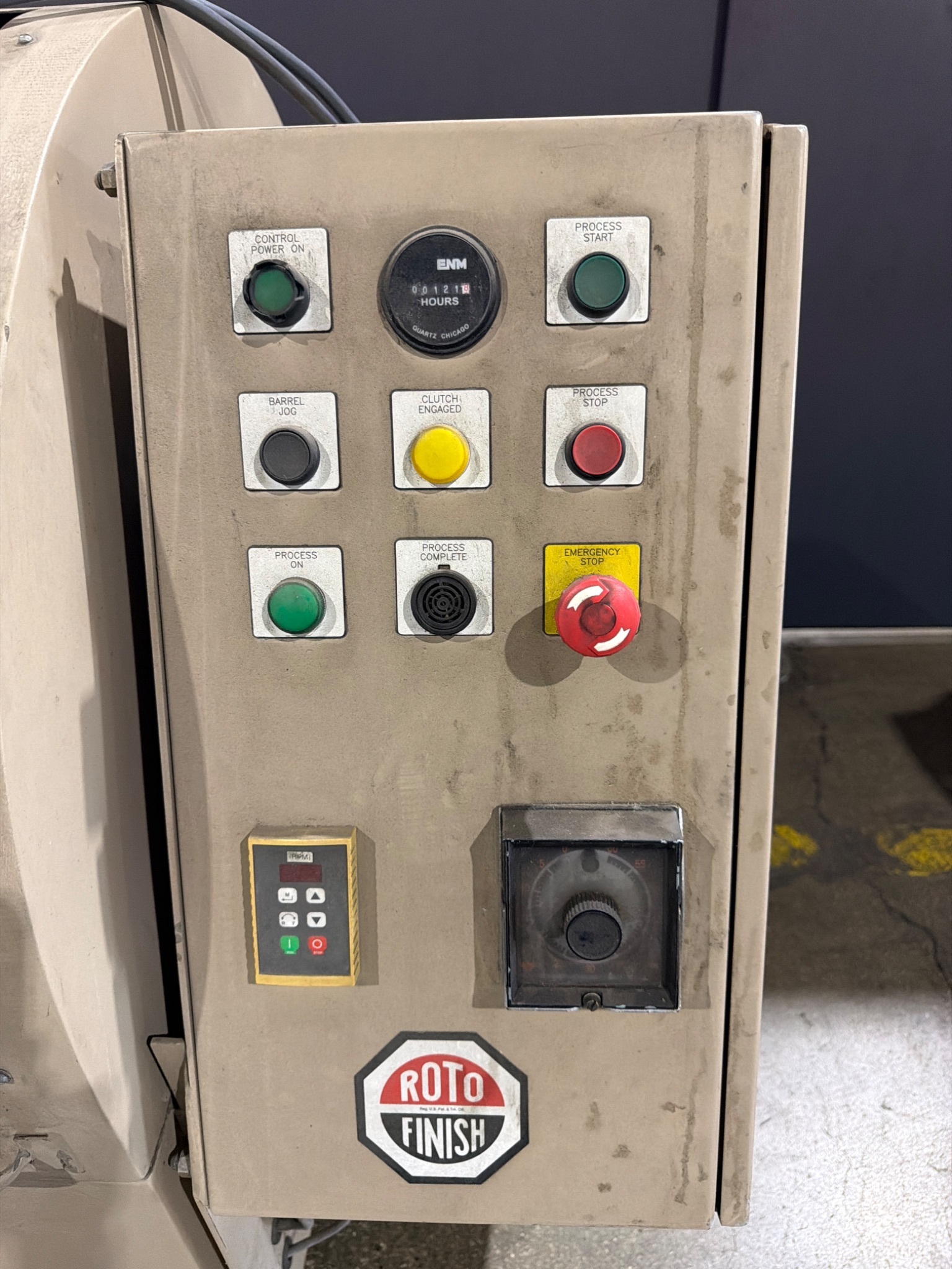 Hammond Roto-Finish RCB8-1 Centrifugal Barrel Finishing Machine USED 1