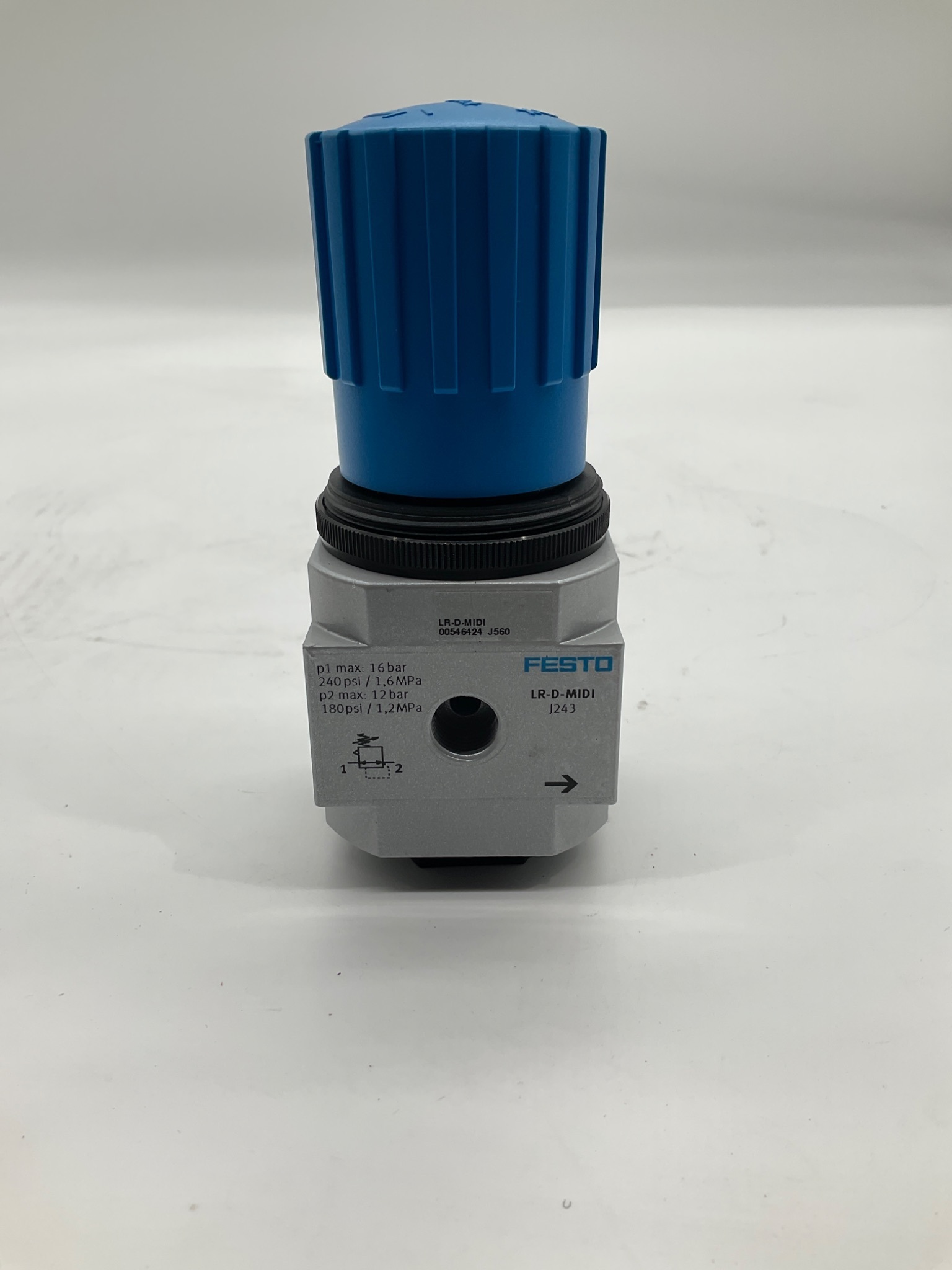 FESTO LR-D-MIDI Pneumatic Pressure Regulator NEW 1