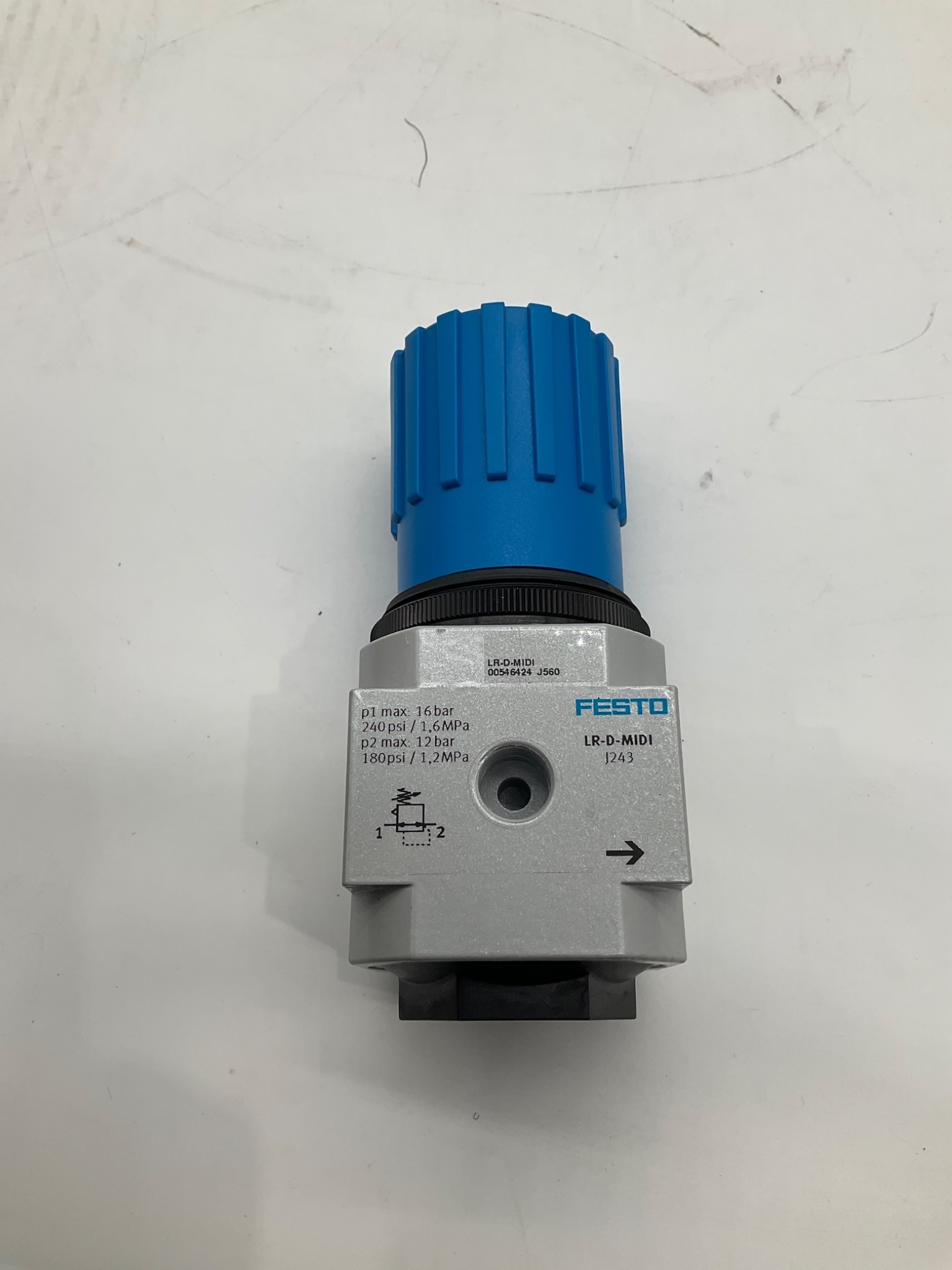 FESTO LR-D-MIDI Pneumatic Pressure Regulator NEW 2