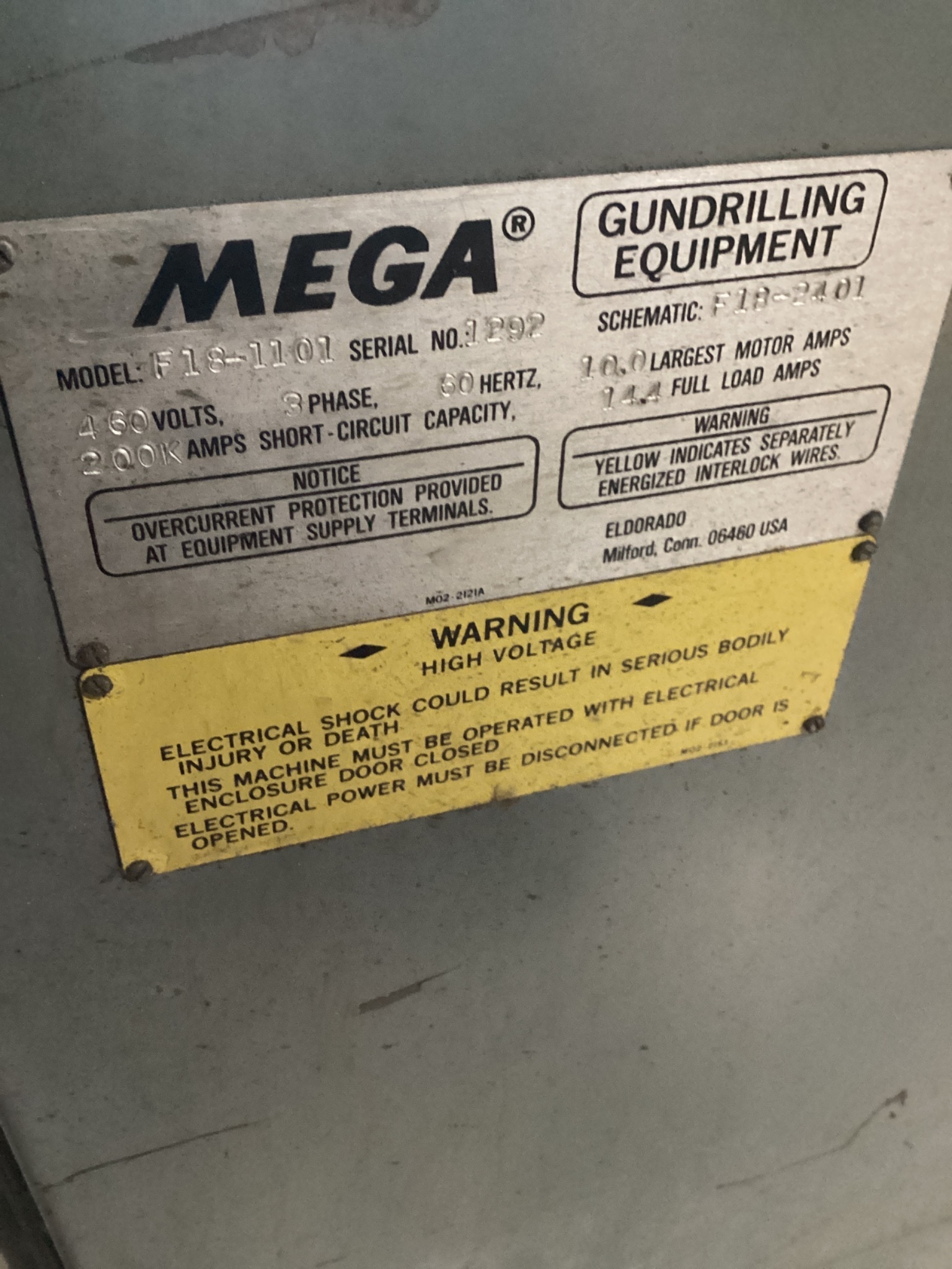 Eldorado MEGA M75-1031 Gundrilling Machine - USED 9