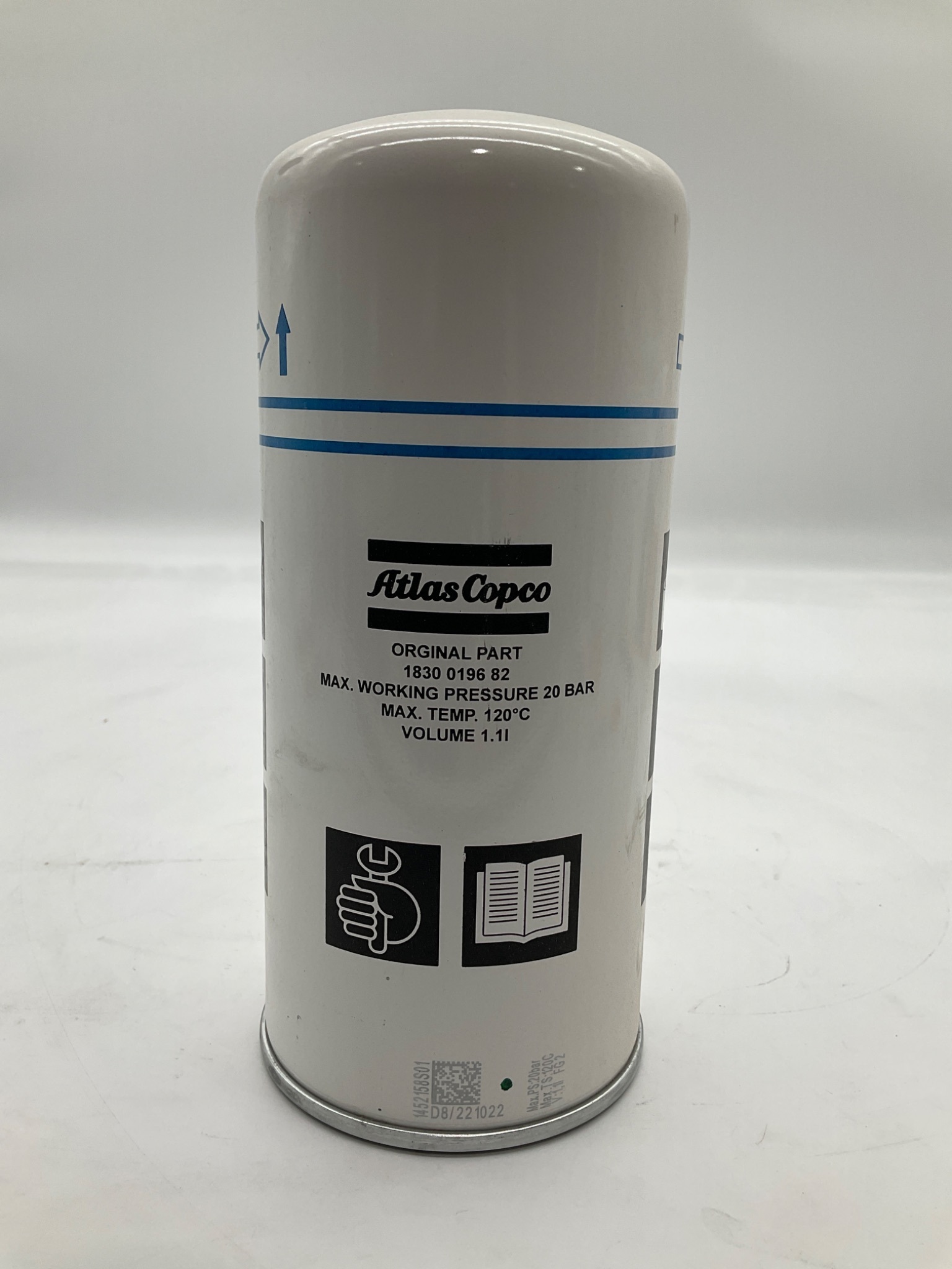 ATLAS COPCO 1830 0196 82 Air/Oil Separator Element NEW 2