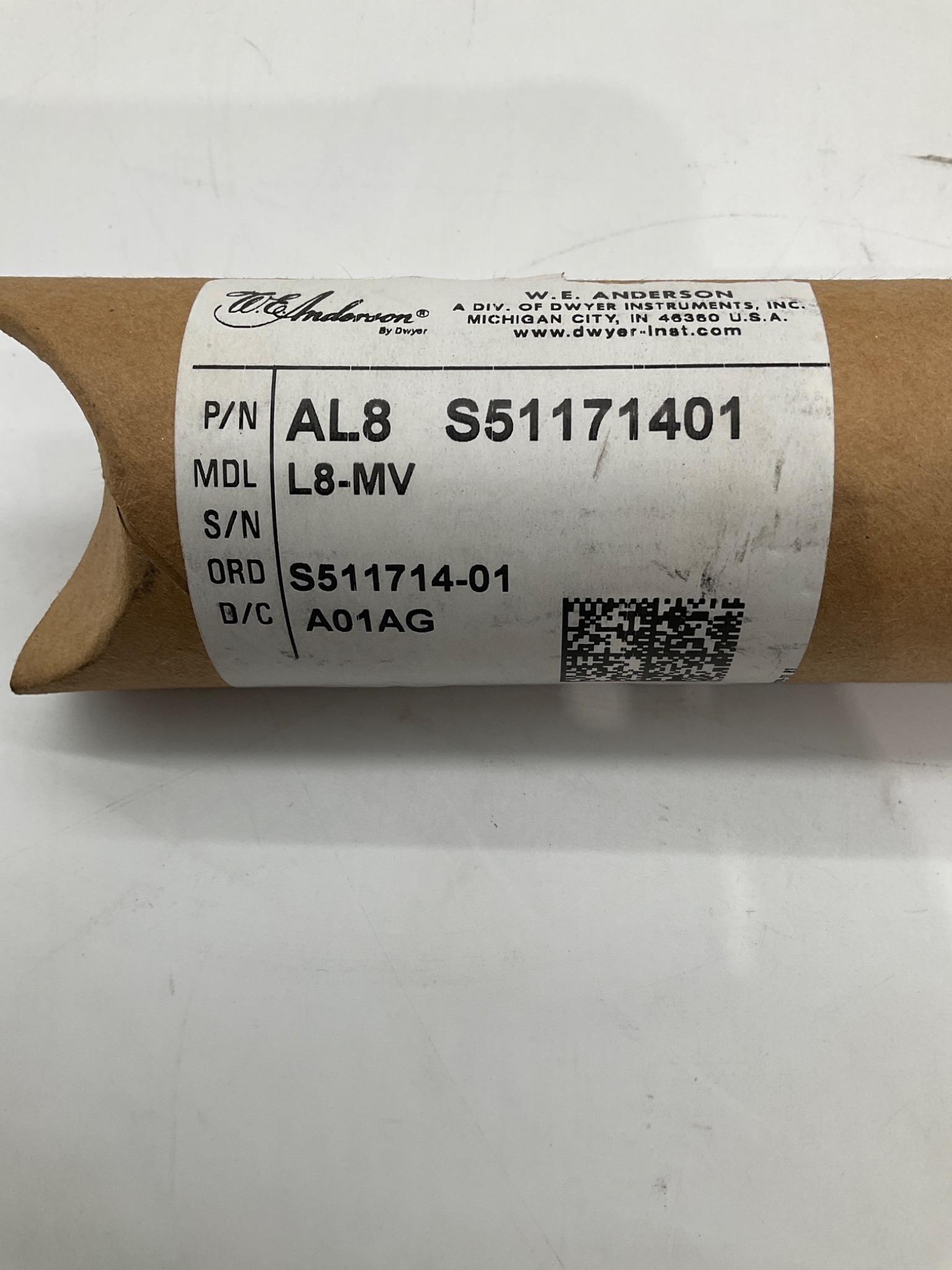 DWYER AL8 S51171401 L8-MV Liquid Level Switch NEW 0