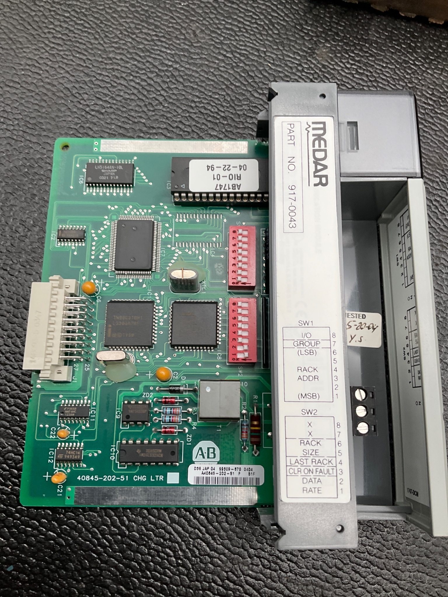 Medar 917-0043 RIO Module USED 3