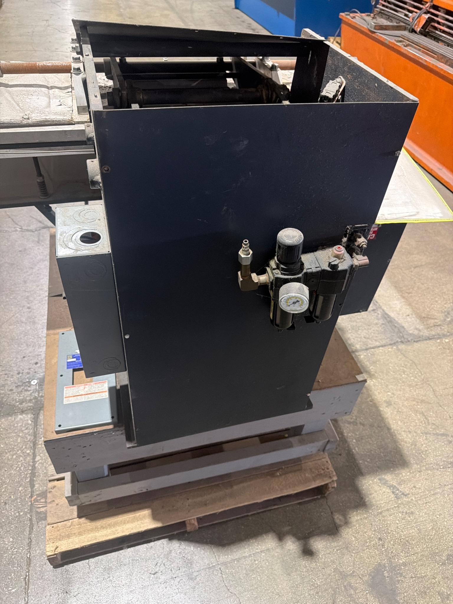 Dual C/P Heated Pneumatic Press USED 4