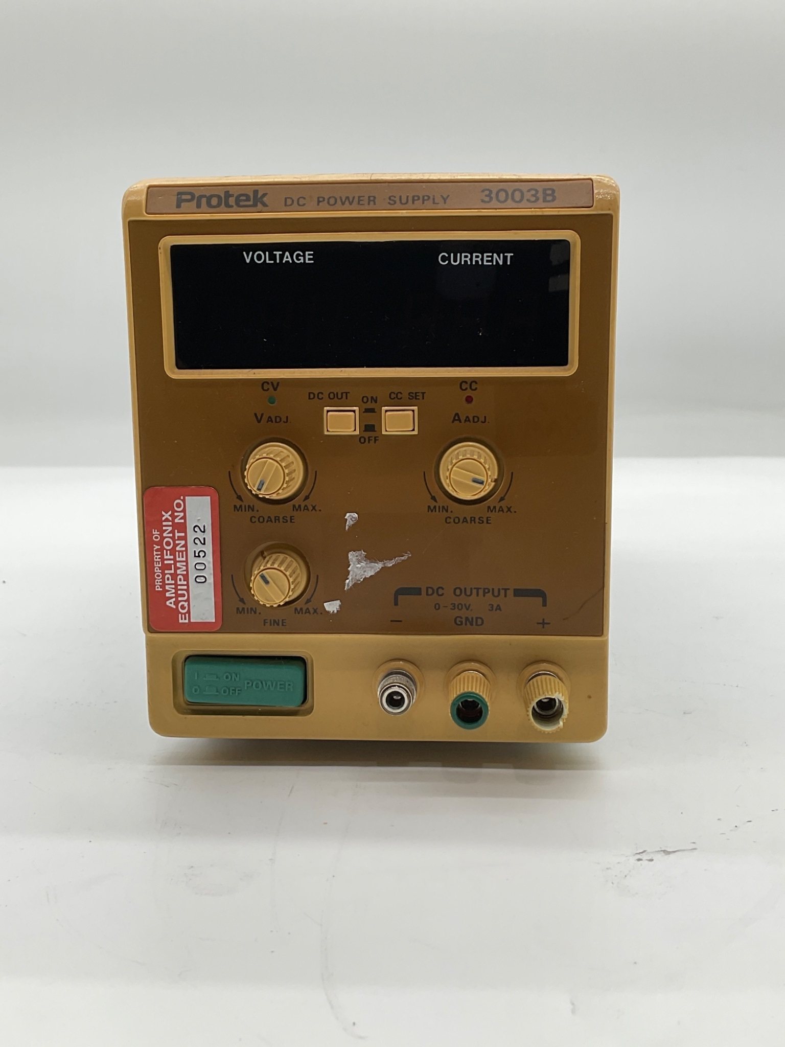 PROTEK 3003B Adjustable DC Power Supply 0-30V 3A USED 2