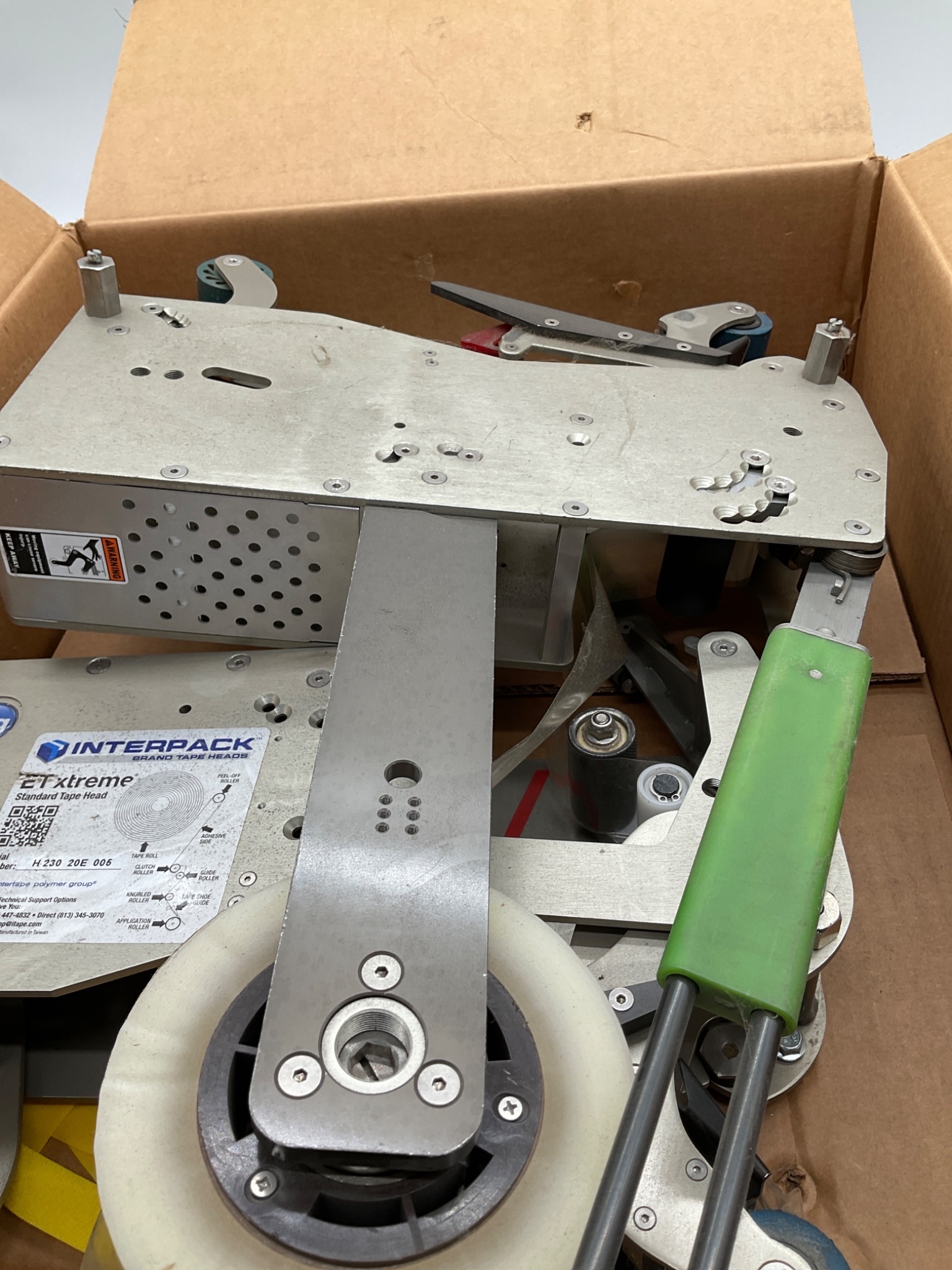 INTERPACK ETxtreme Standard Tape Head USED 2