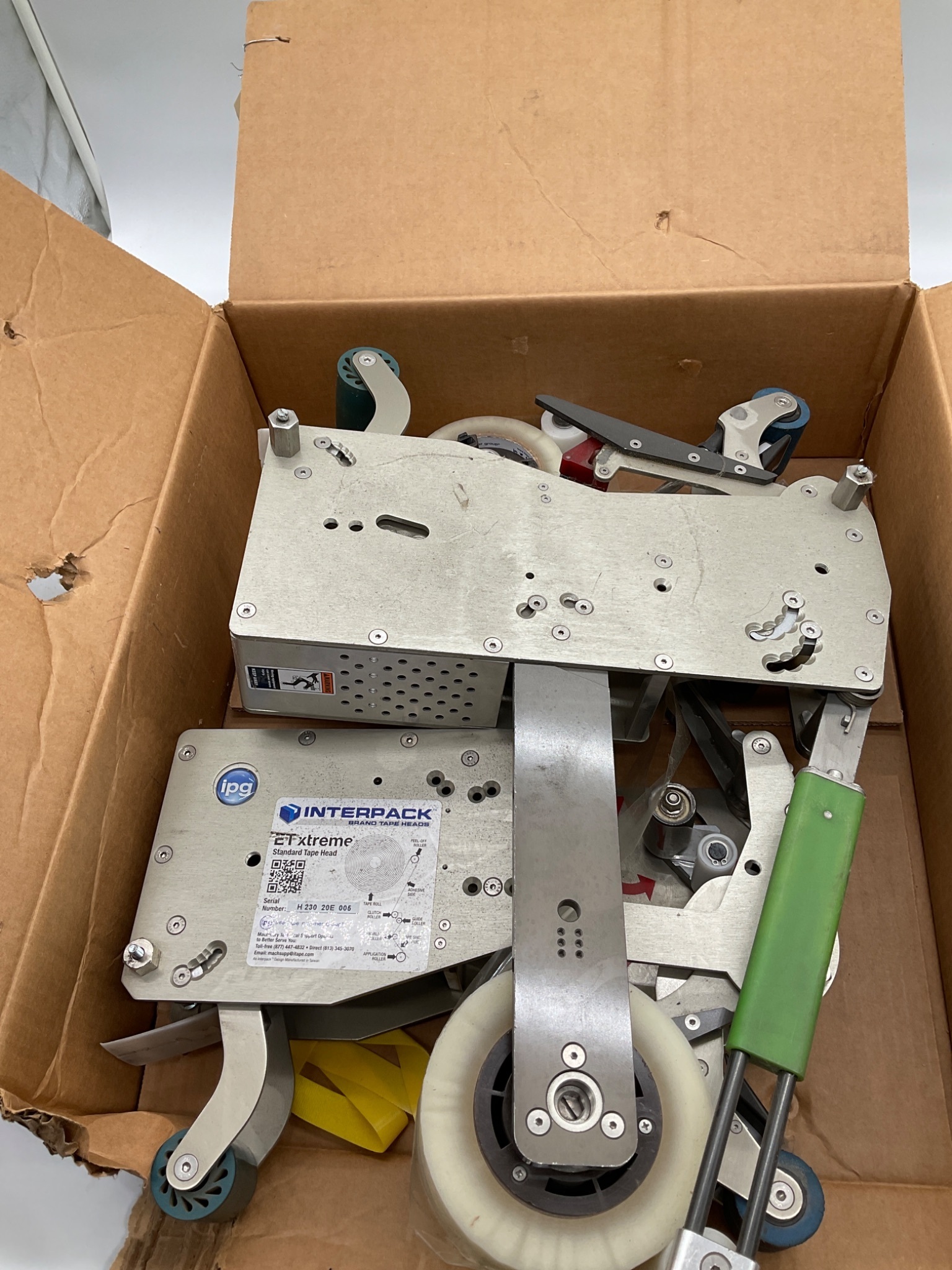 INTERPACK ETxtreme Standard Tape Head USED 3