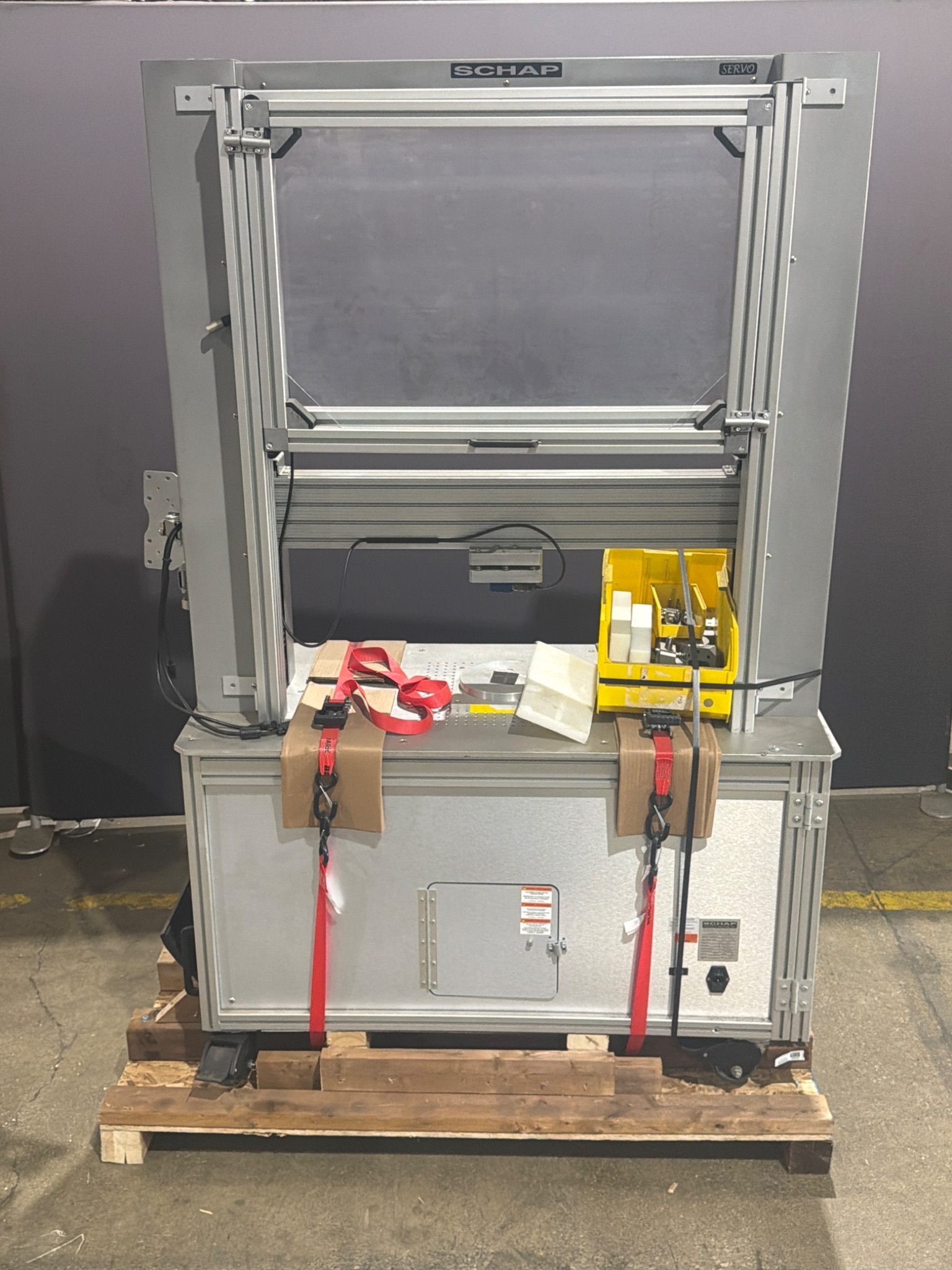 SCHAP PC SERVO UTM Universal Tensile Testing Machine USED 0