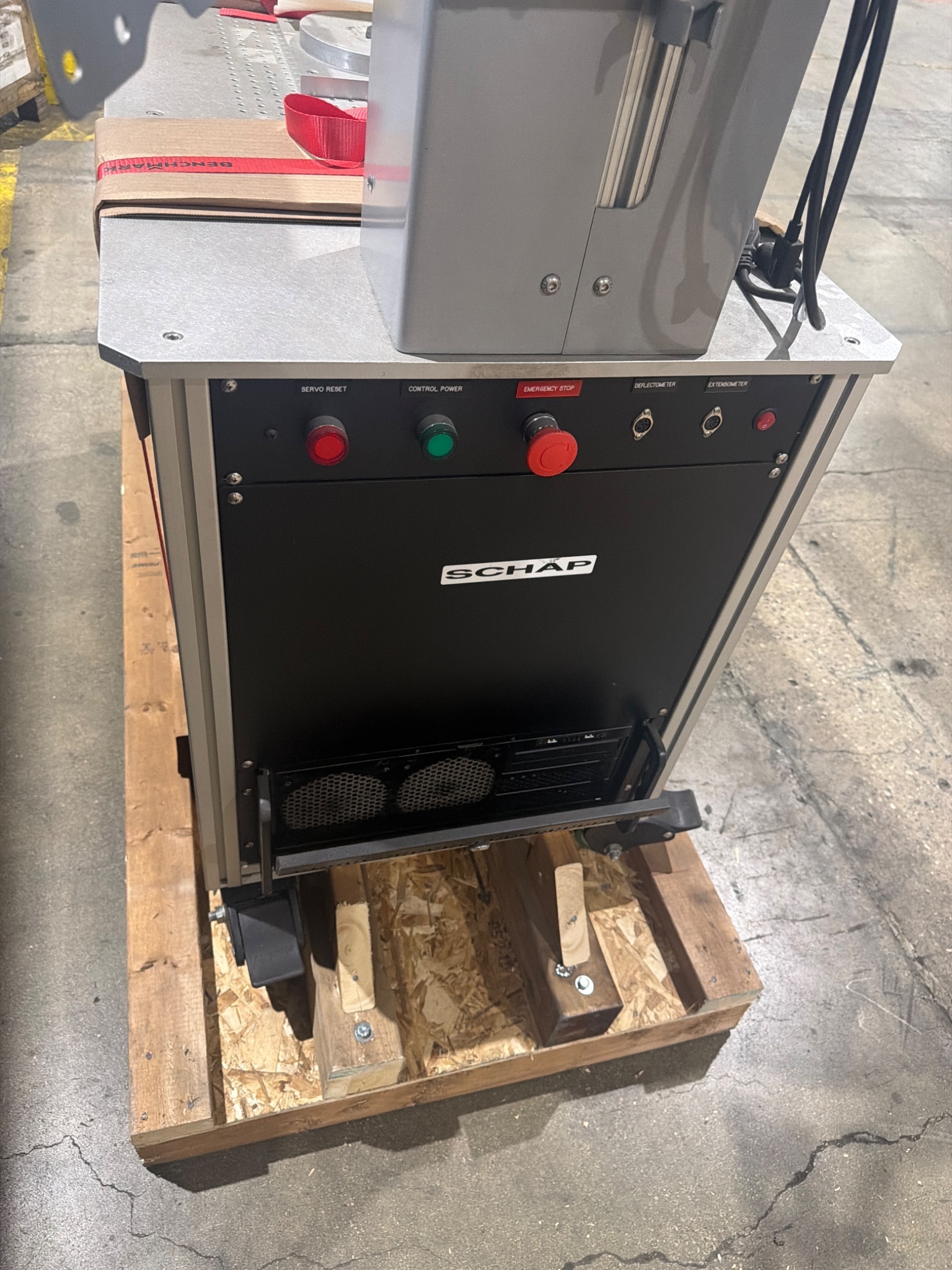 SCHAP PC SERVO UTM Universal Tensile Testing Machine USED 3