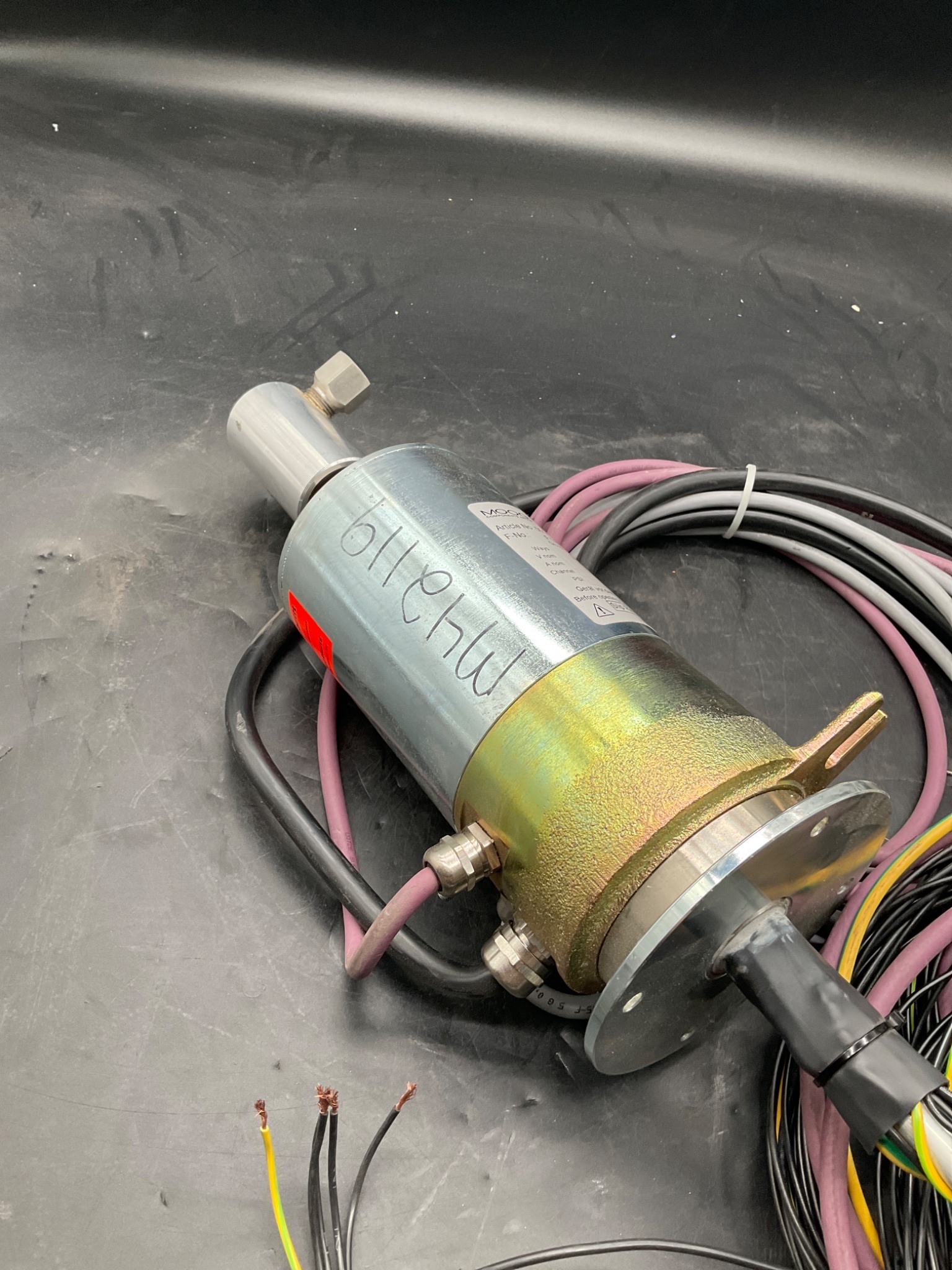 MOOG 5014005 Slip Ring Transmitter USED 4