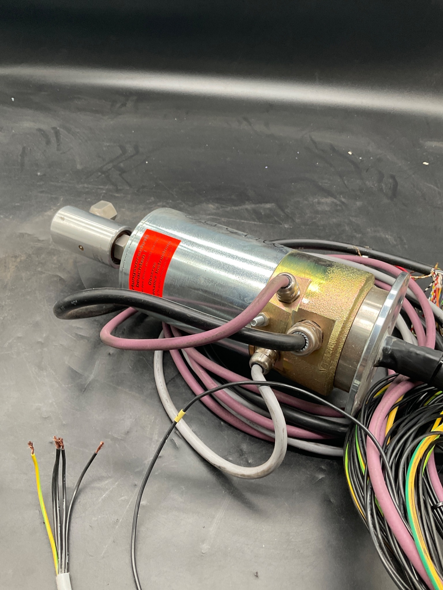 MOOG 5014005 Slip Ring Transmitter USED 7