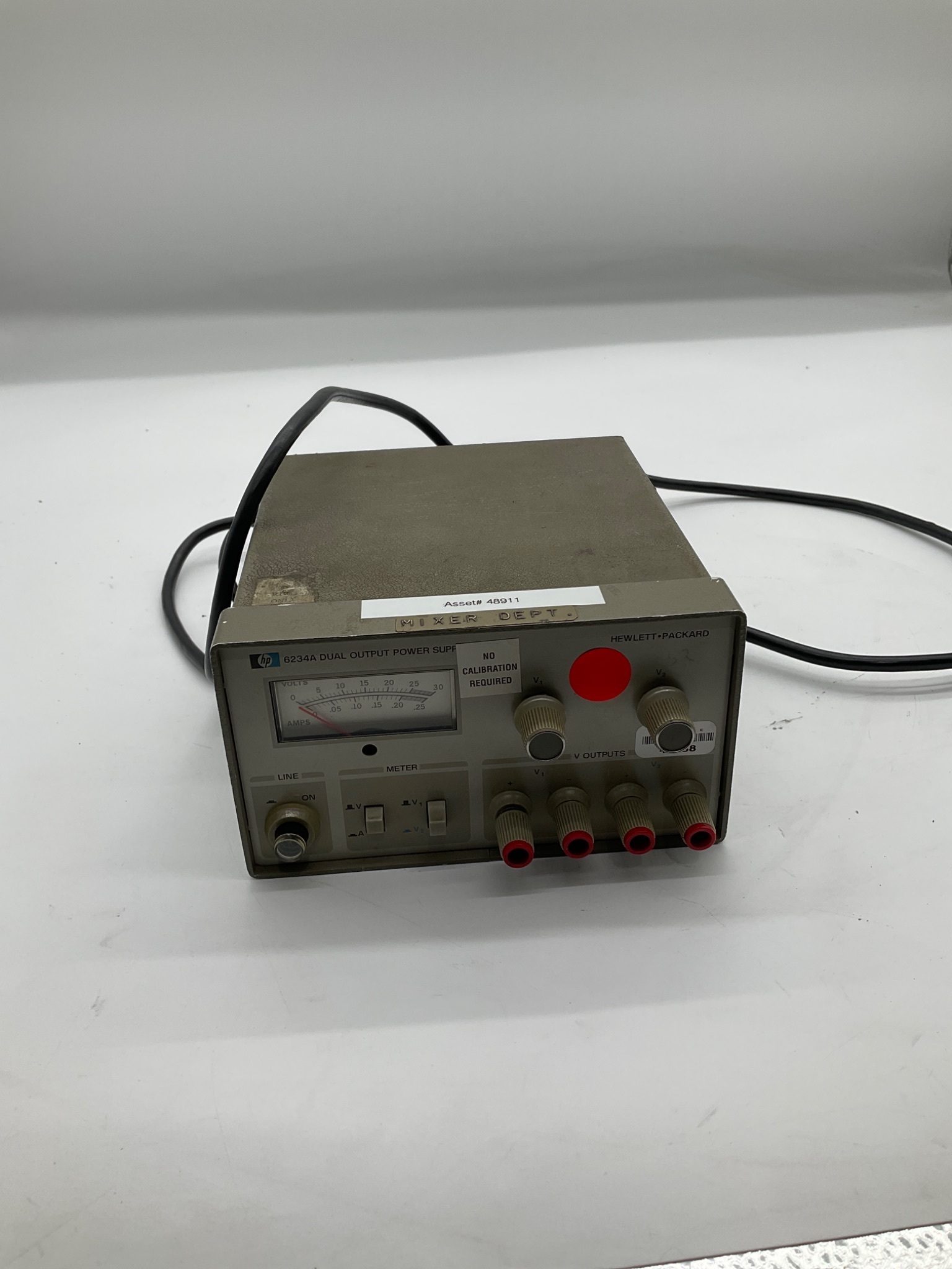 Hewlett-Packard 6234A Dual Output DC Power Supply USED 0