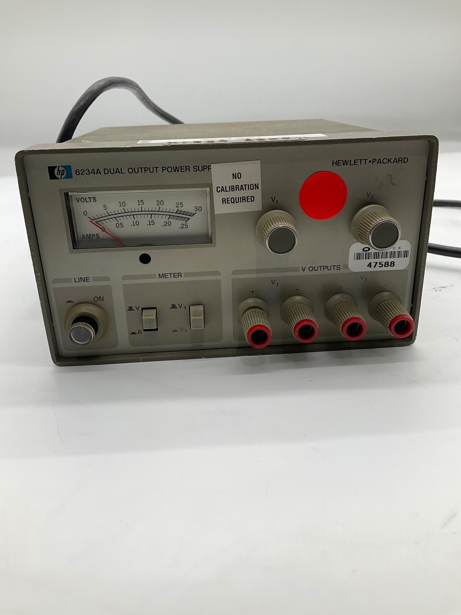 Hewlett-Packard 6234A Dual Output DC Power Supply USED 1