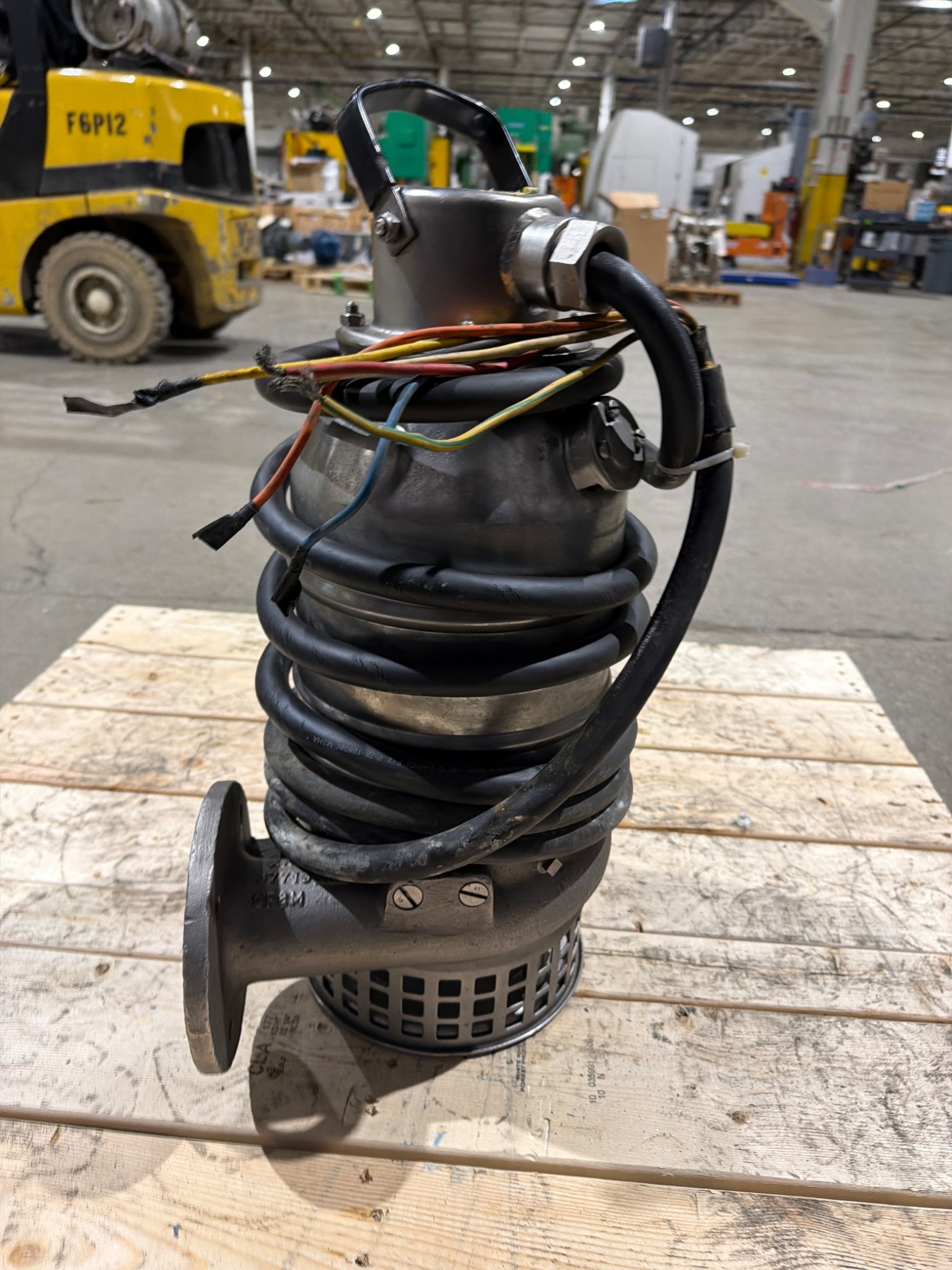 FLYGT 3060.390 Stainless Steel Submersible Wastewater Pump USED 2
