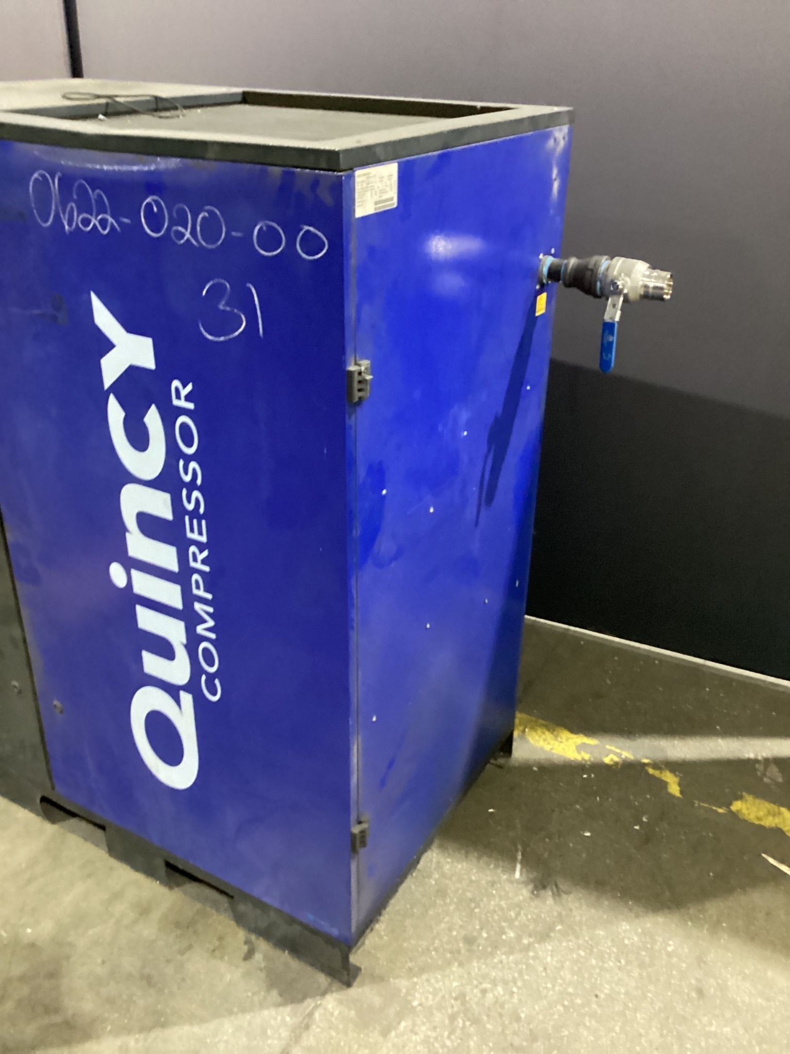 Quincy QGS50E UL Rotary Screw Air Compressor USED 2