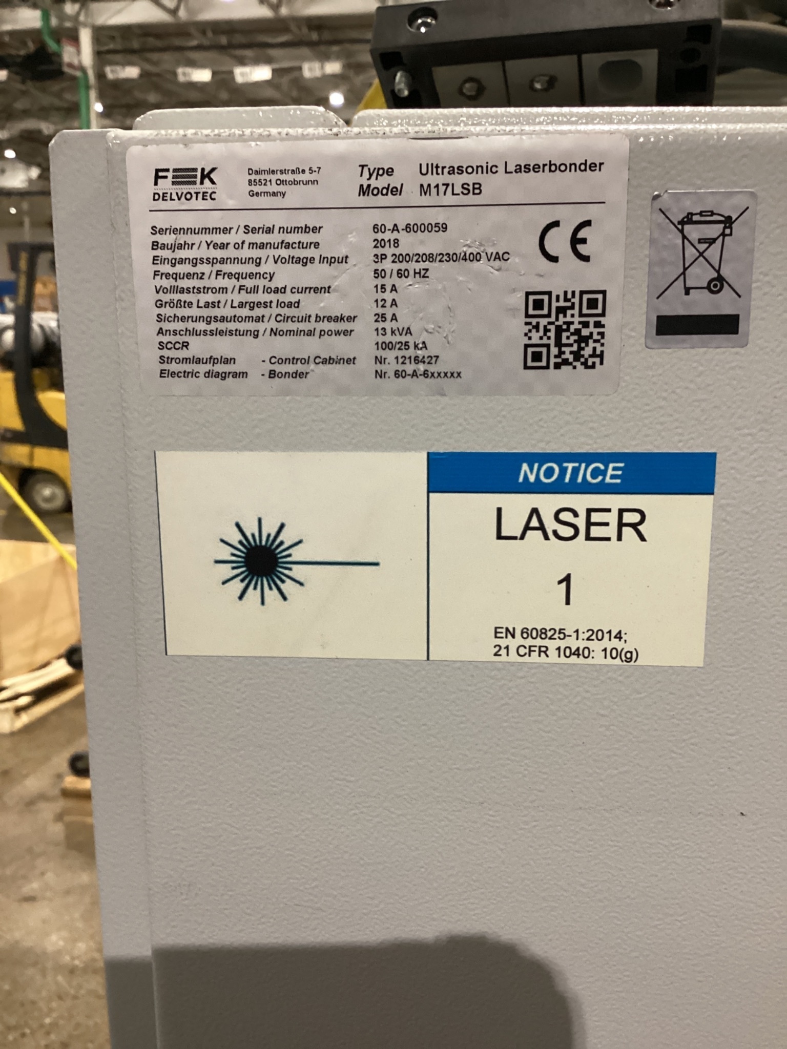 F&K M17LSB ULTRASONIC WELDERS USED 4