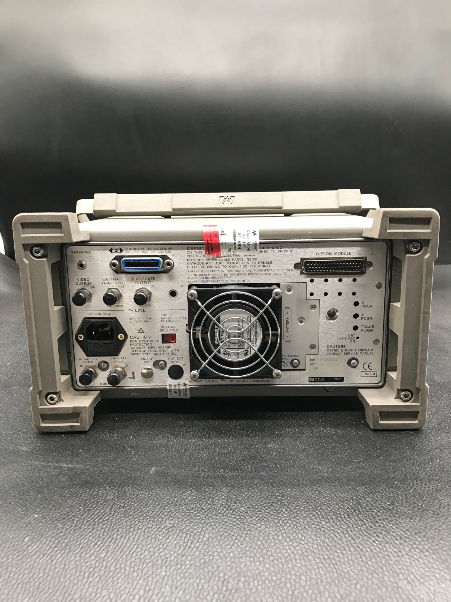 Hewlett-Packard 8565E Spectrum Analyzer 9kHz-50GHz USED 2