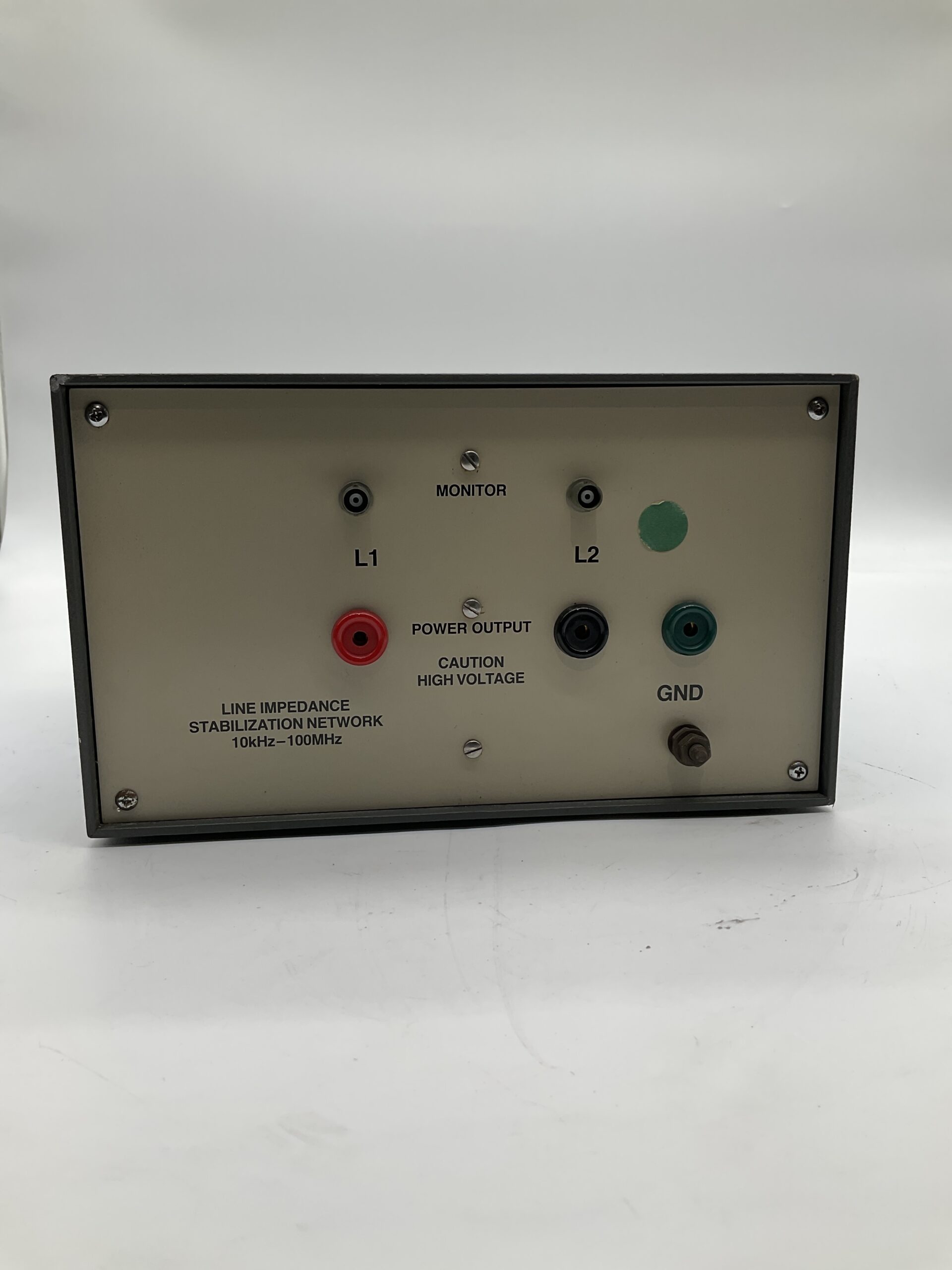 EMCO 3825/2R Line Impedance Stabilization Network 10kHz-100MHz USED 0